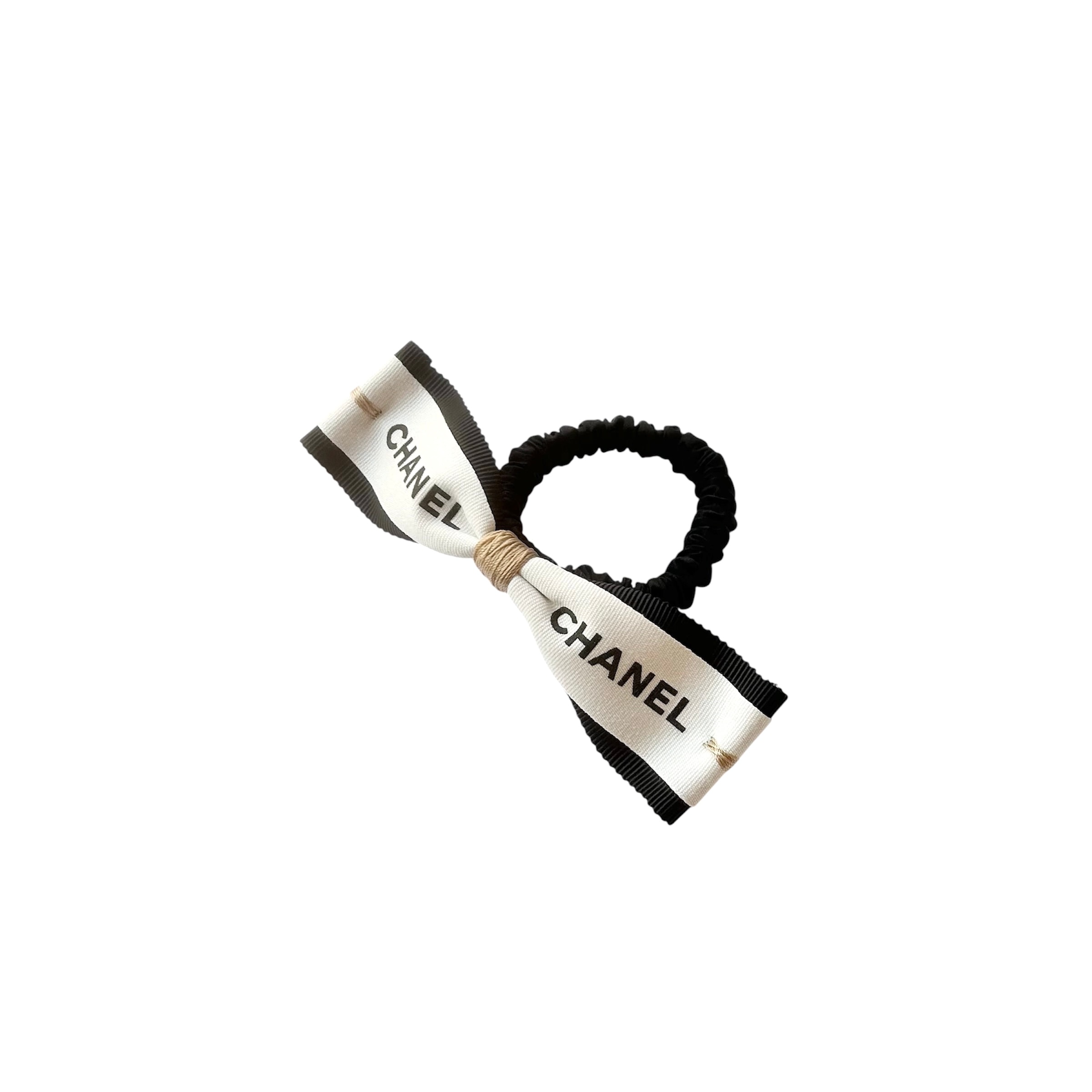 Iconic Ribbon stitch silk scrunchie