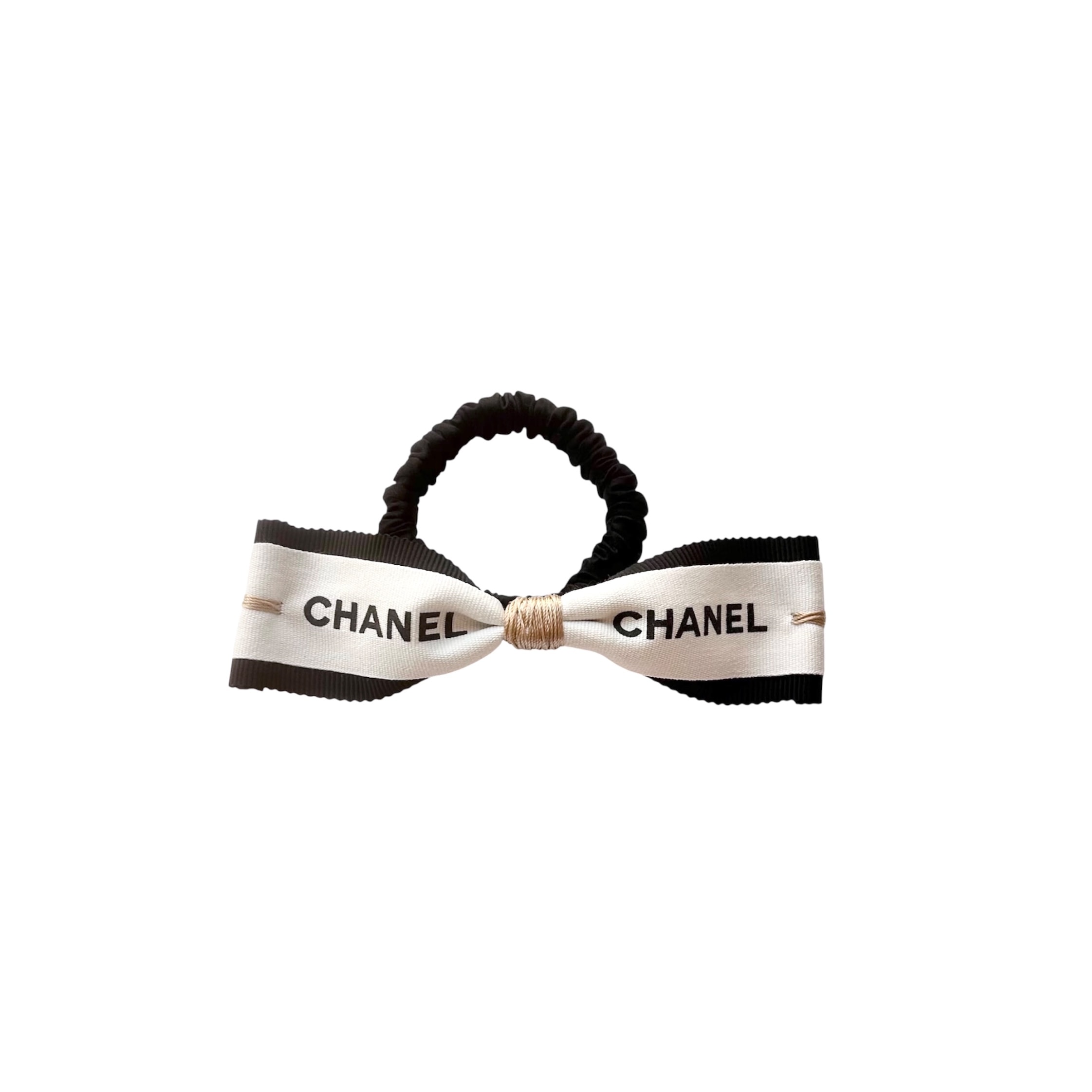 Iconic Ribbon stitch silk scrunchie