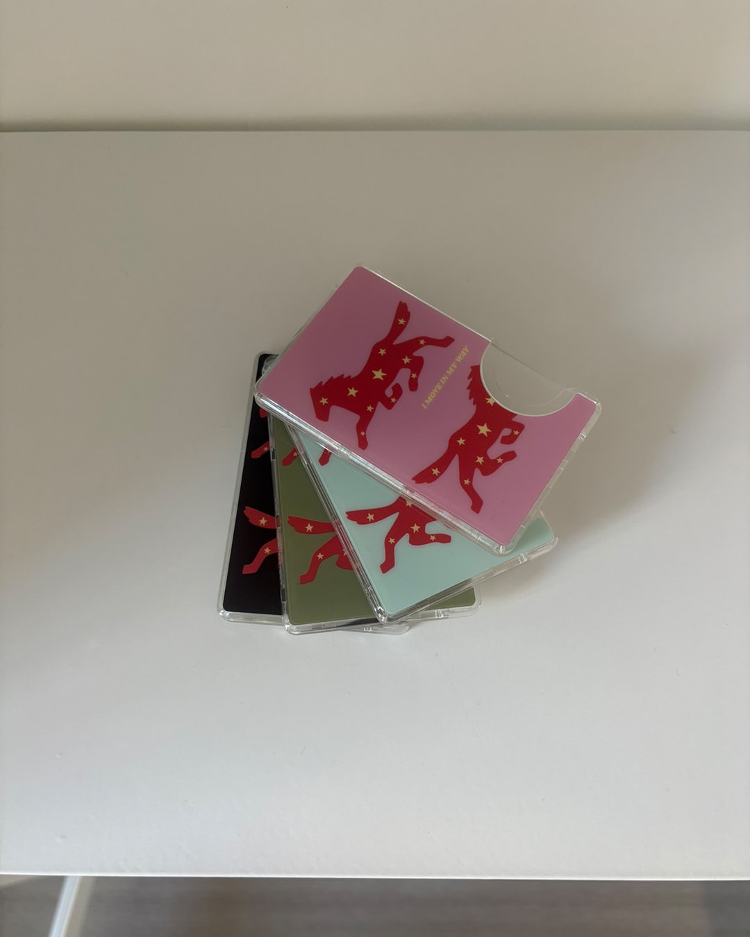 (4 colors) Fire Horse card slot 🐎🔥