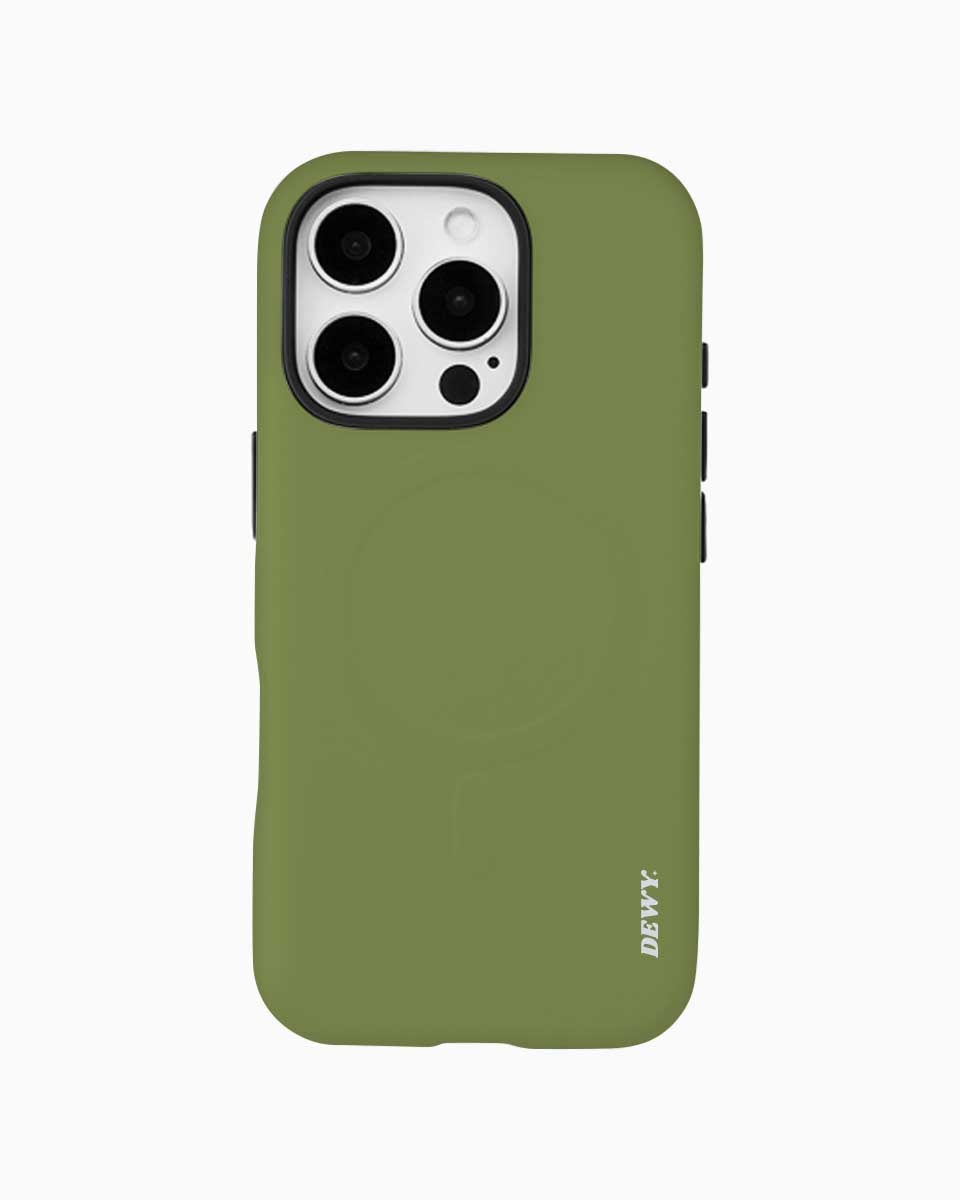 olive green tough bumper (Magsafe)