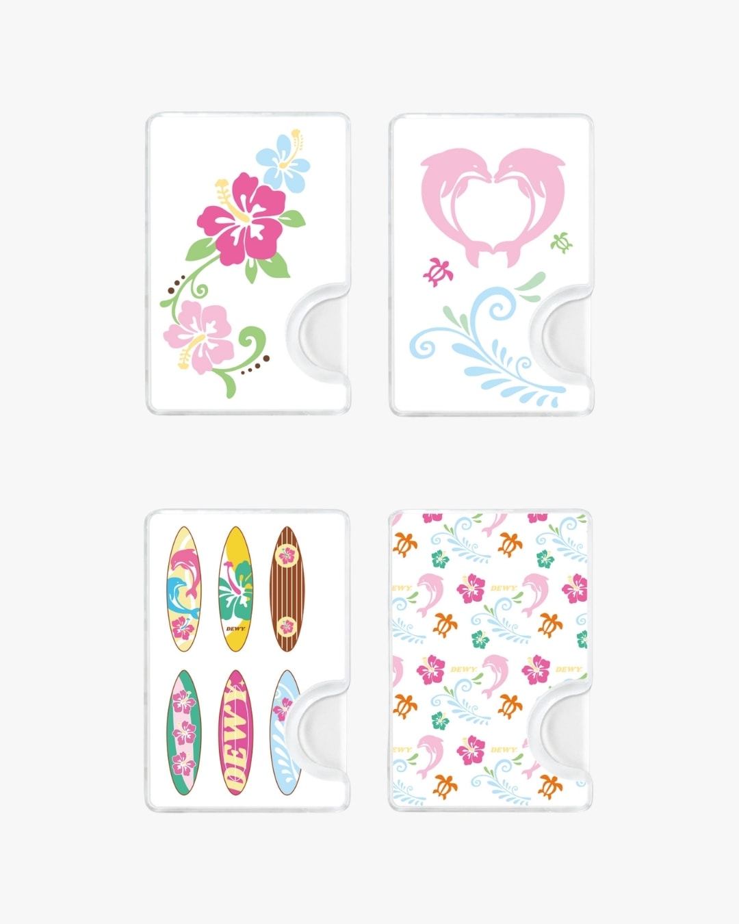 Hawaiian series card slot