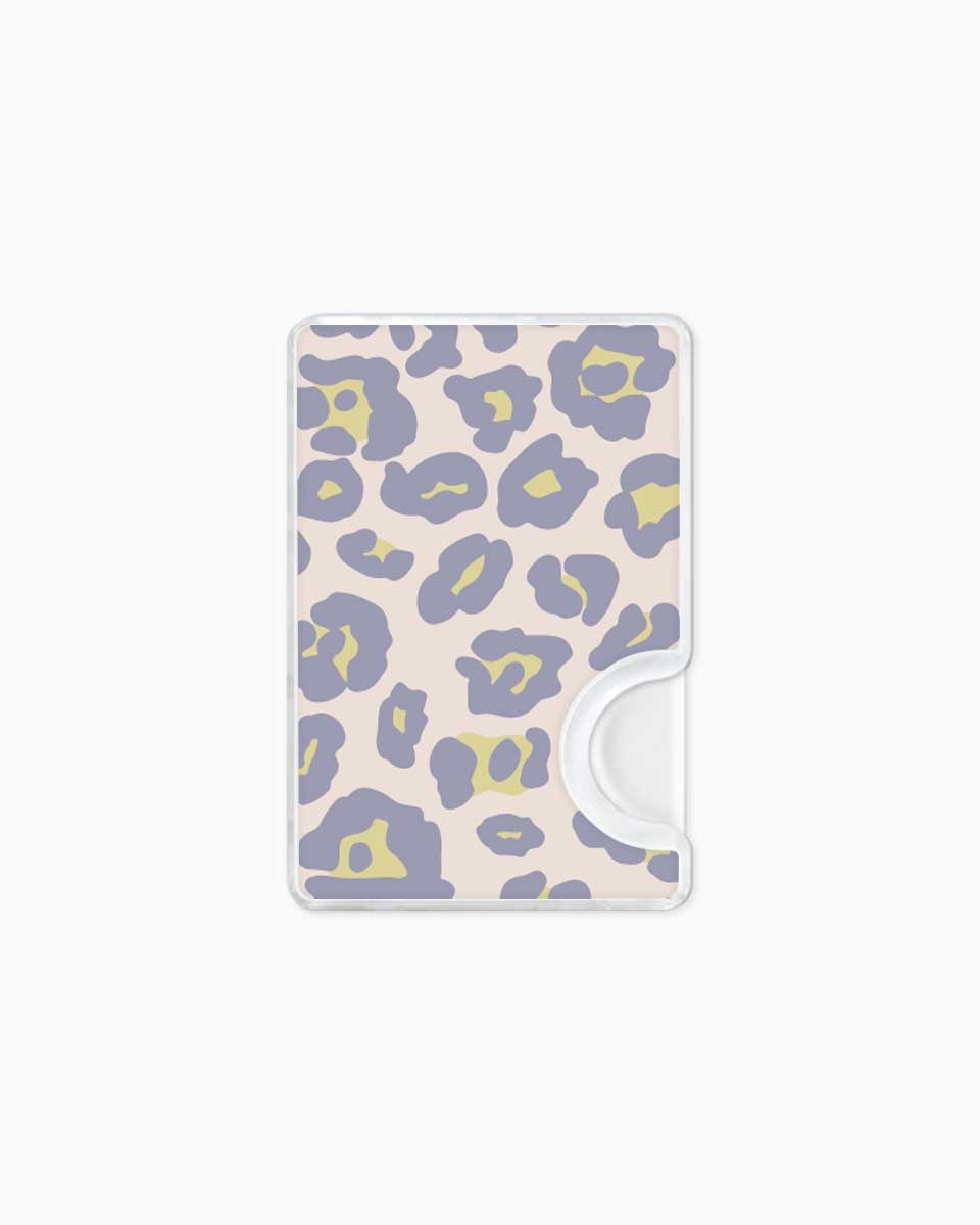 lavender latte leopard card slot 🐆