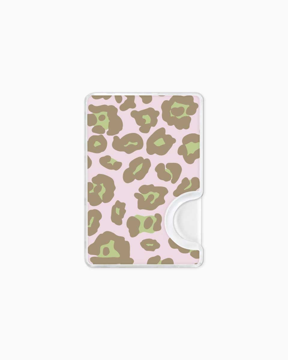 strawberry matcha leopard card slot 🐆