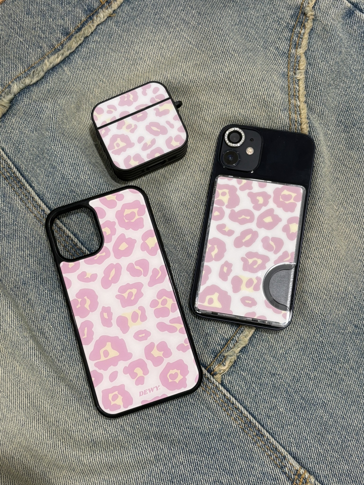 cherry blossom leopard card slot 🐆