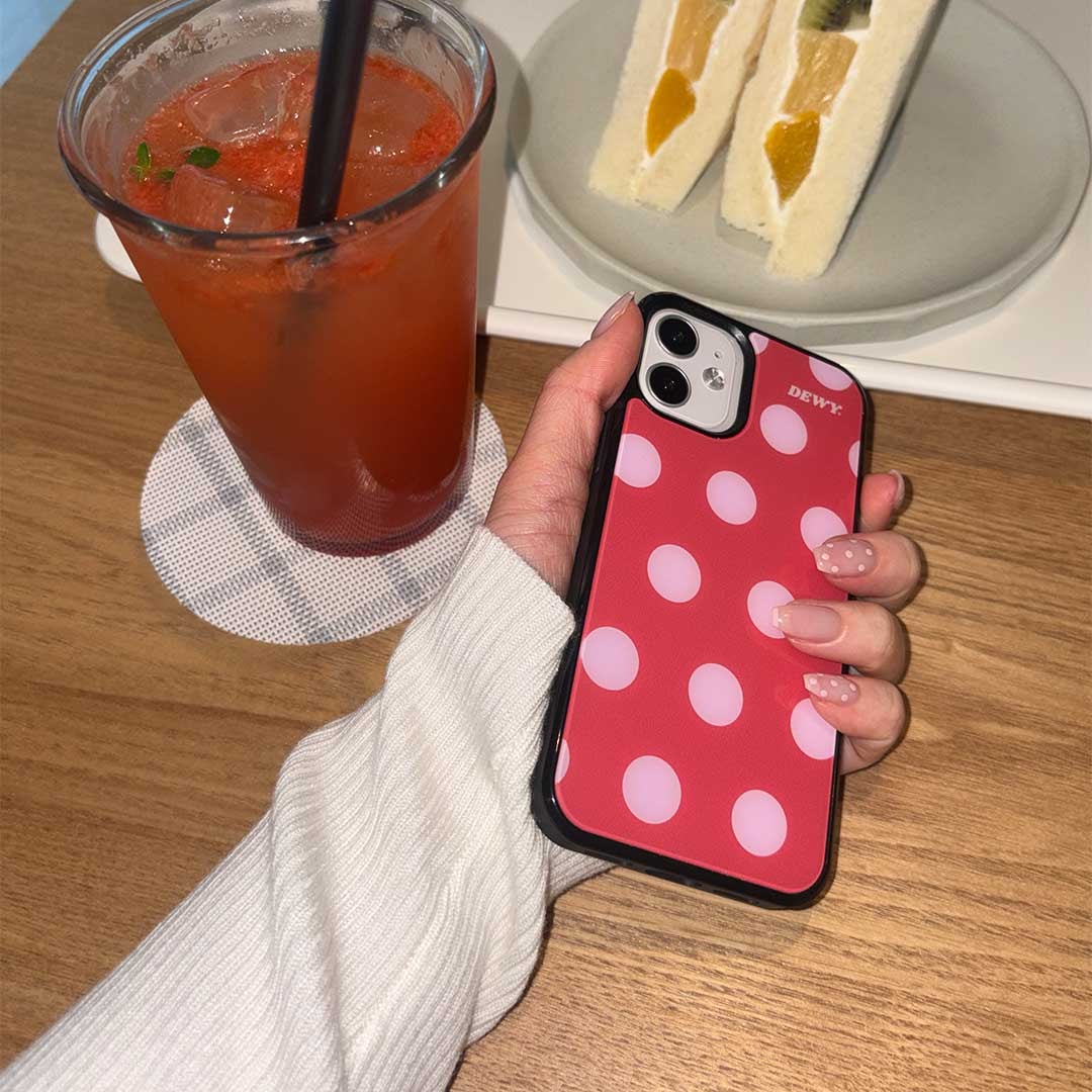 red polka dot 🔴 (플립, 폴드)