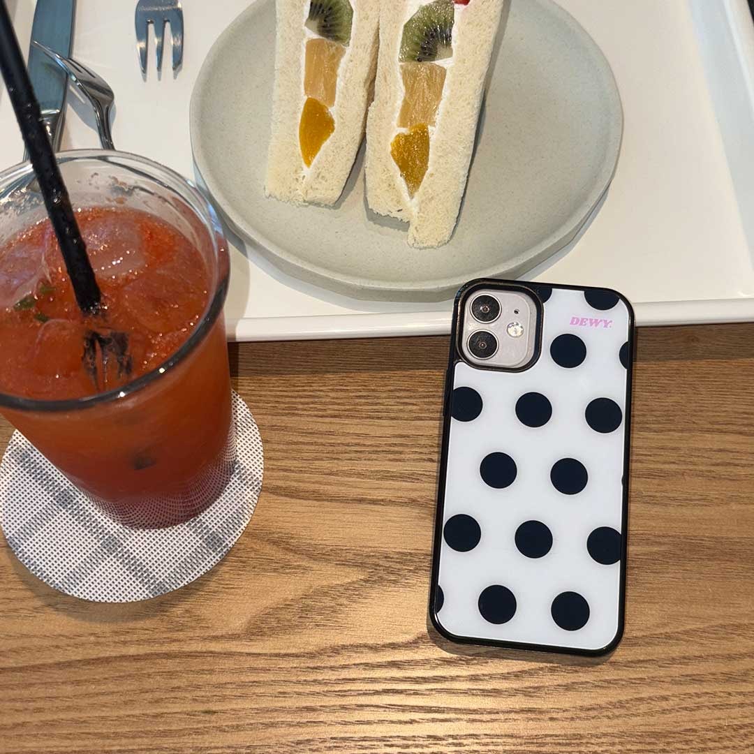 black polka dot ⚫ (플립, 폴드)