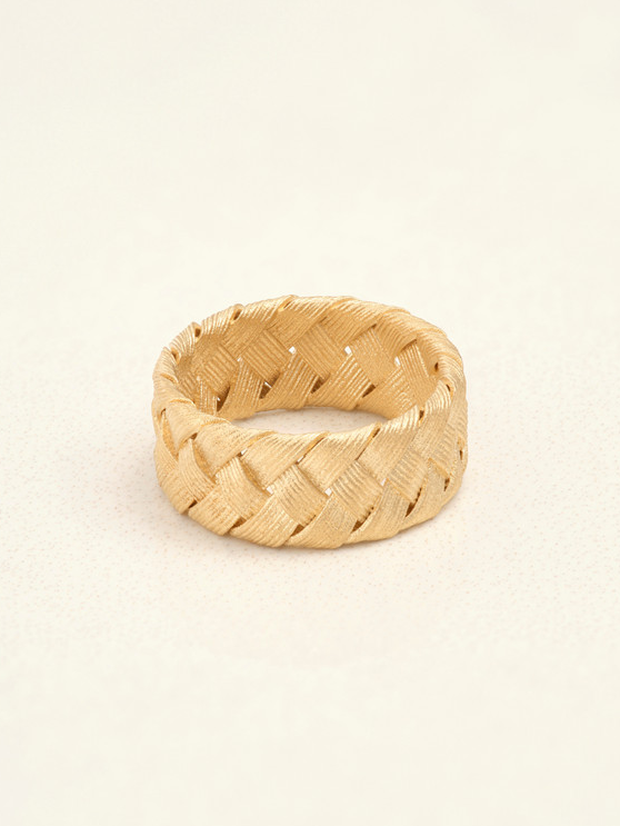 Rattan segment - Large 라탄세그먼트 링