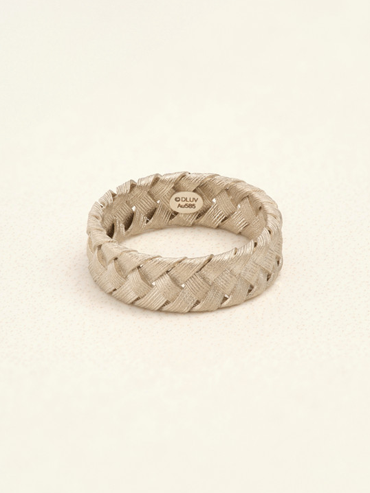 Rattan segment - Small 라탄세그먼트 링