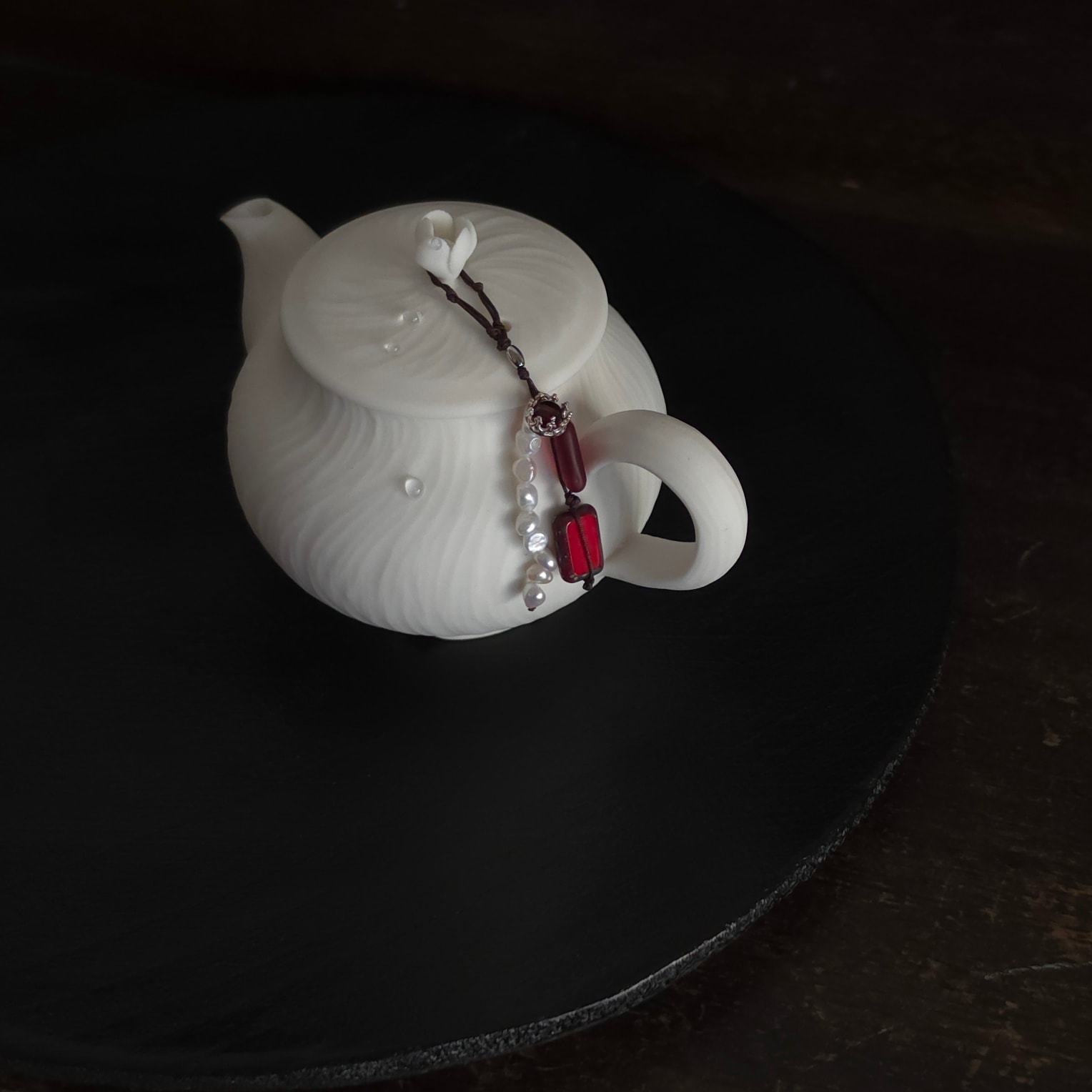 [VANASUTRA] Tea Charm - Autumn series : Garnet / Orange (Edition Doi)