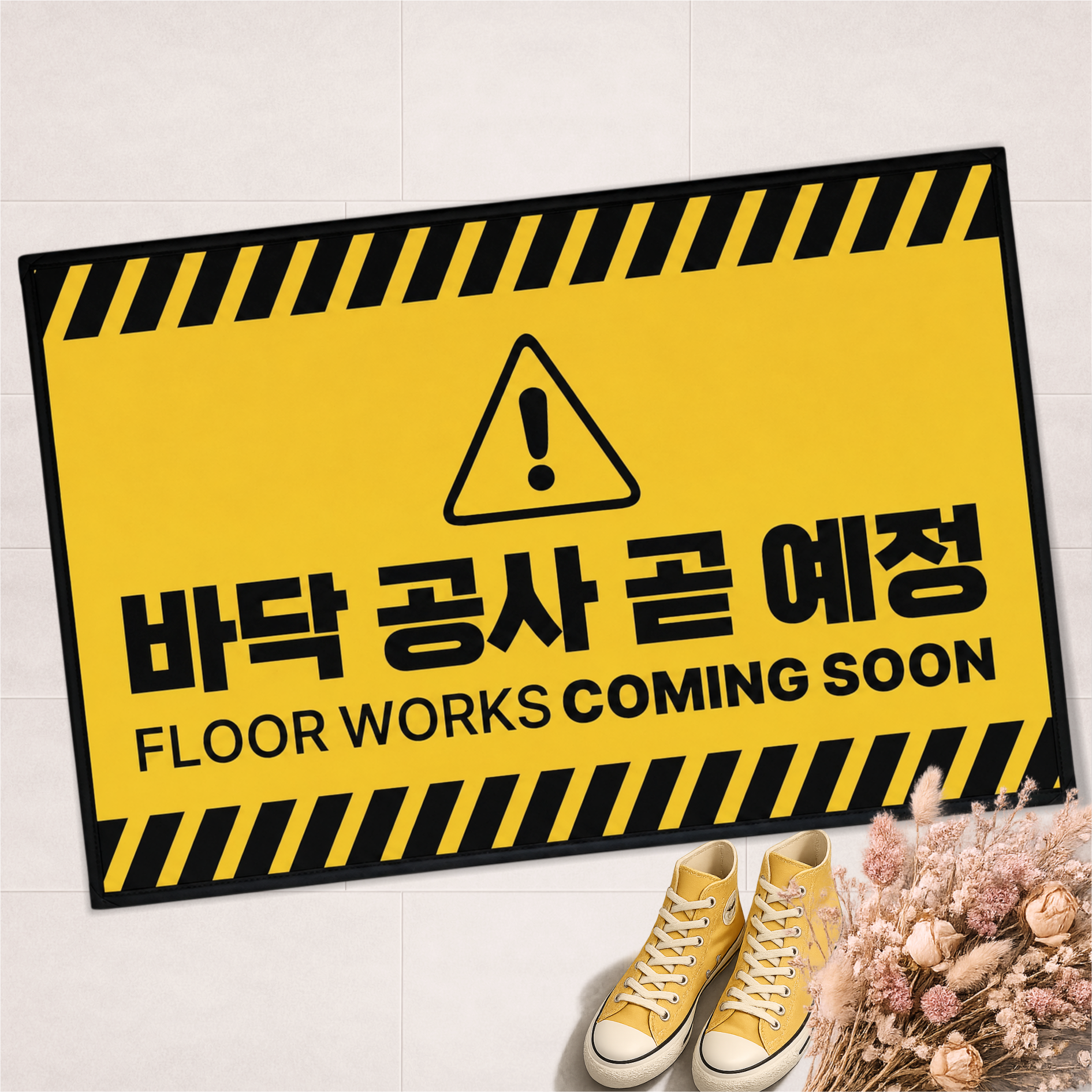업소용 PVC 방수 로고발매트