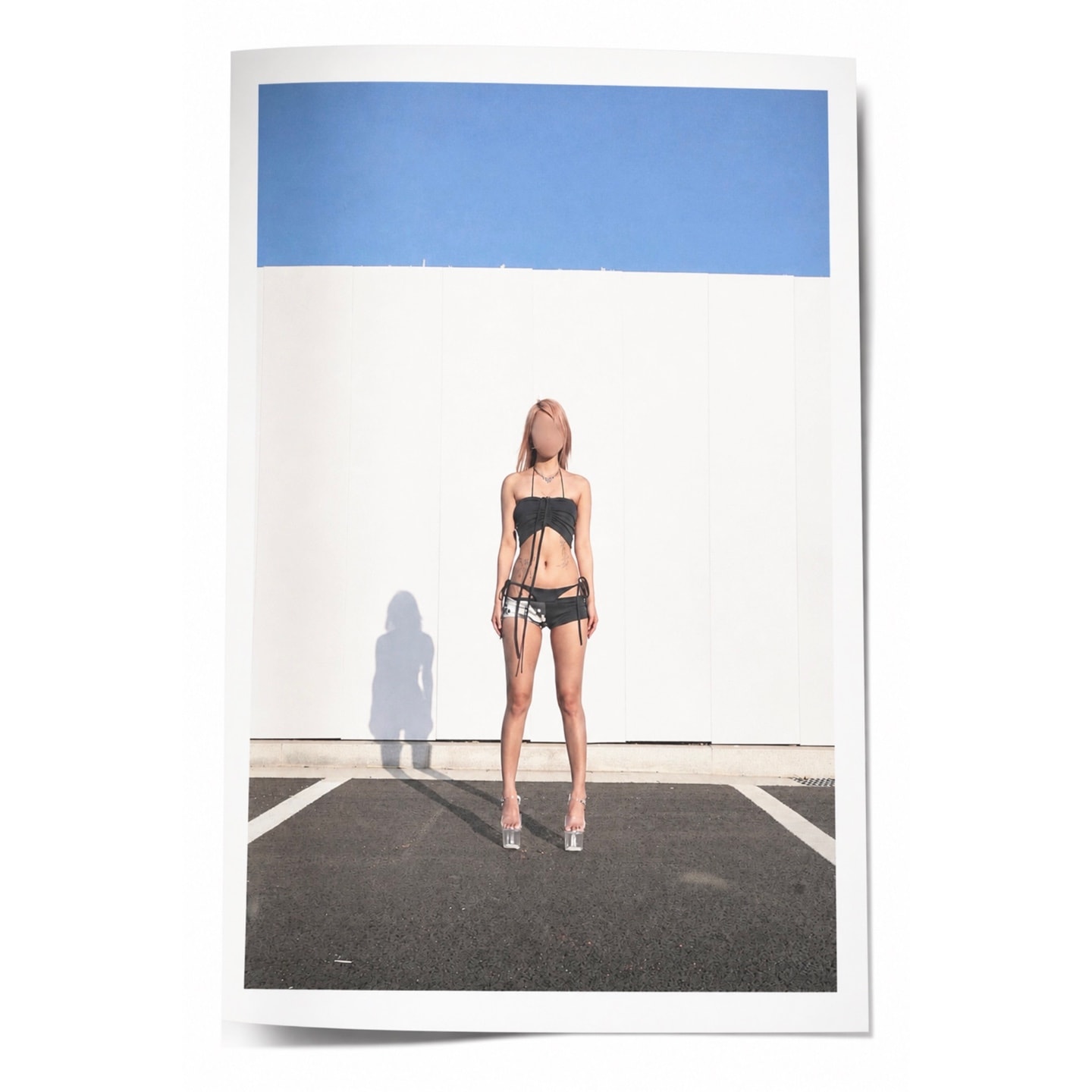 MOSAICKED DRAGON BIKINI SHORTS