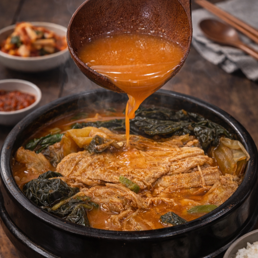 우거지순살감자탕