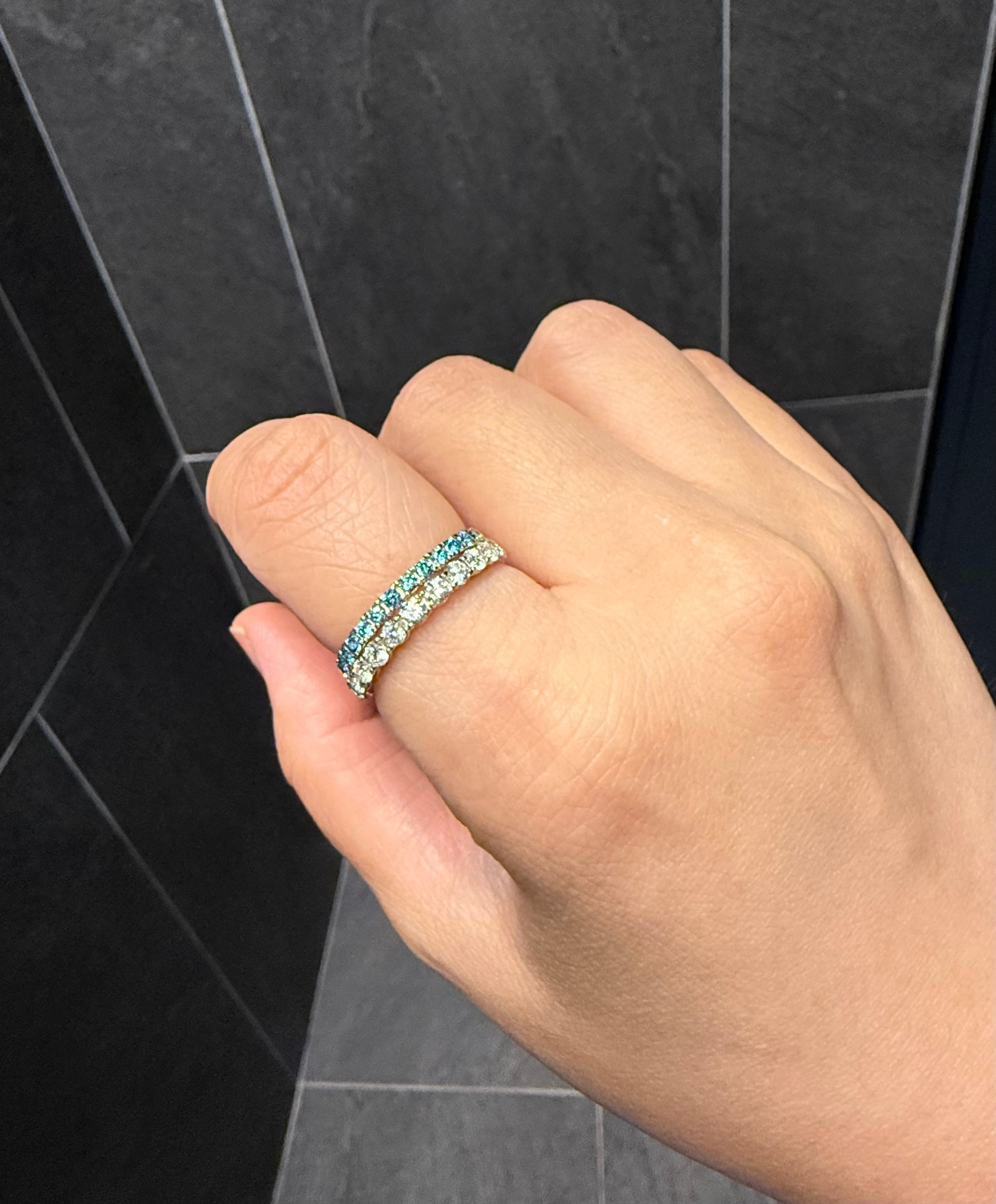 랩다이아몬드 이터너티링 2.5 mm