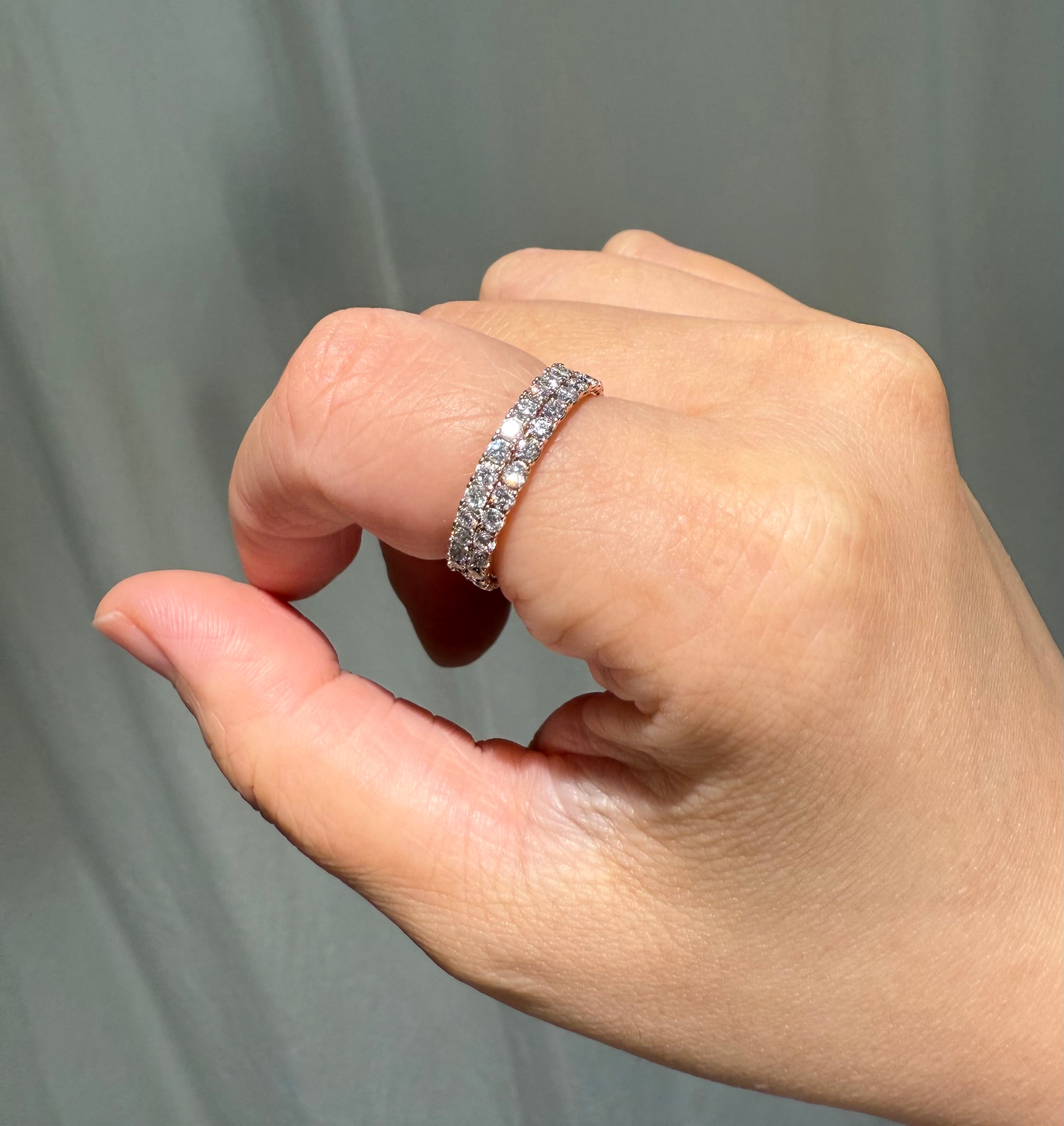 랩다이아몬드 이터너티링 2.0mm