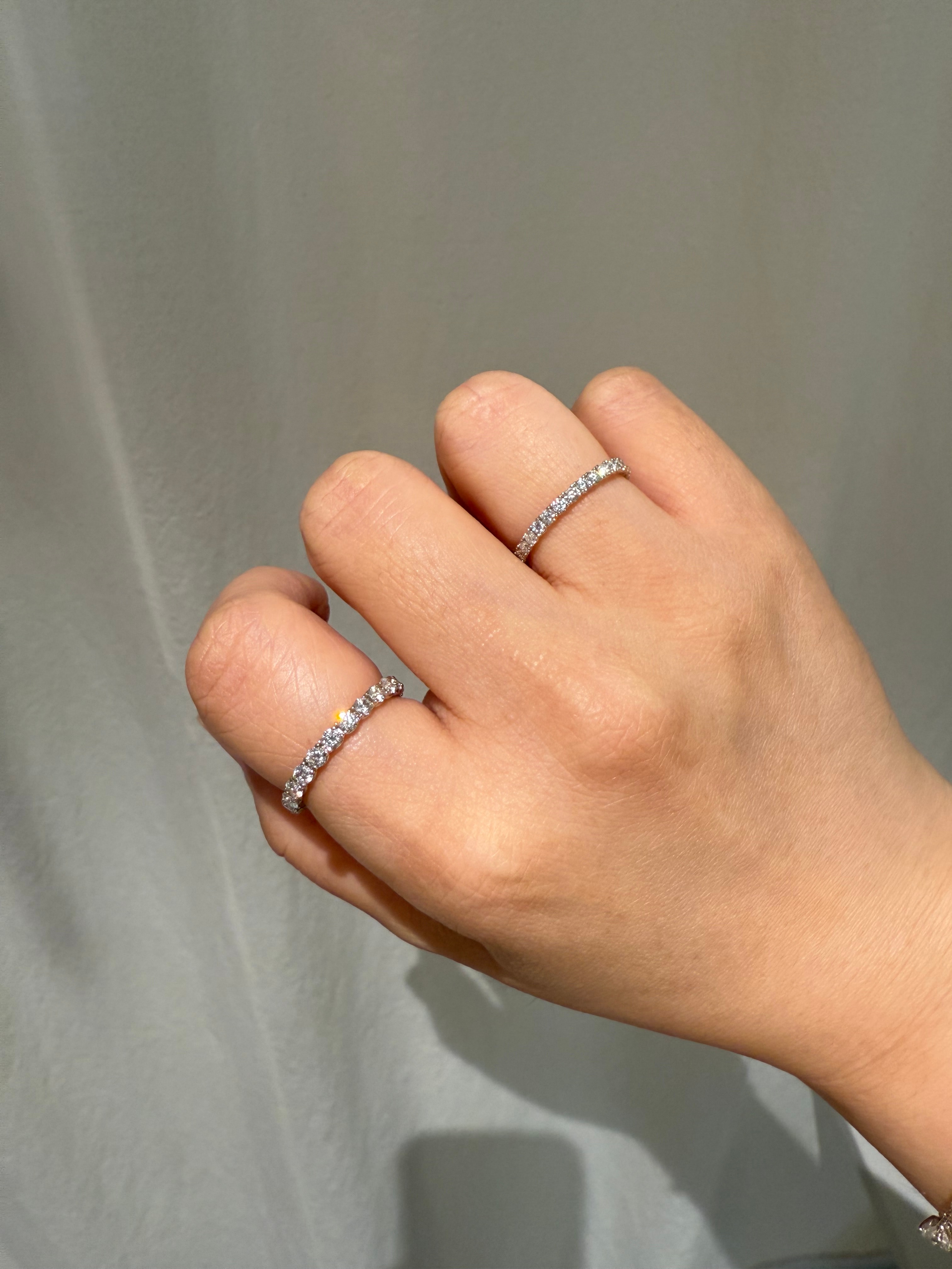 랩다이아몬드 이터너티링 2.5 mm