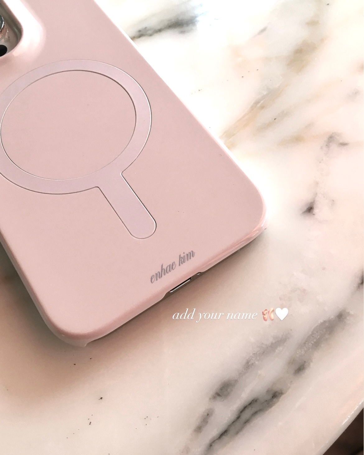 magsafe custom case (2color) - hard/card hard