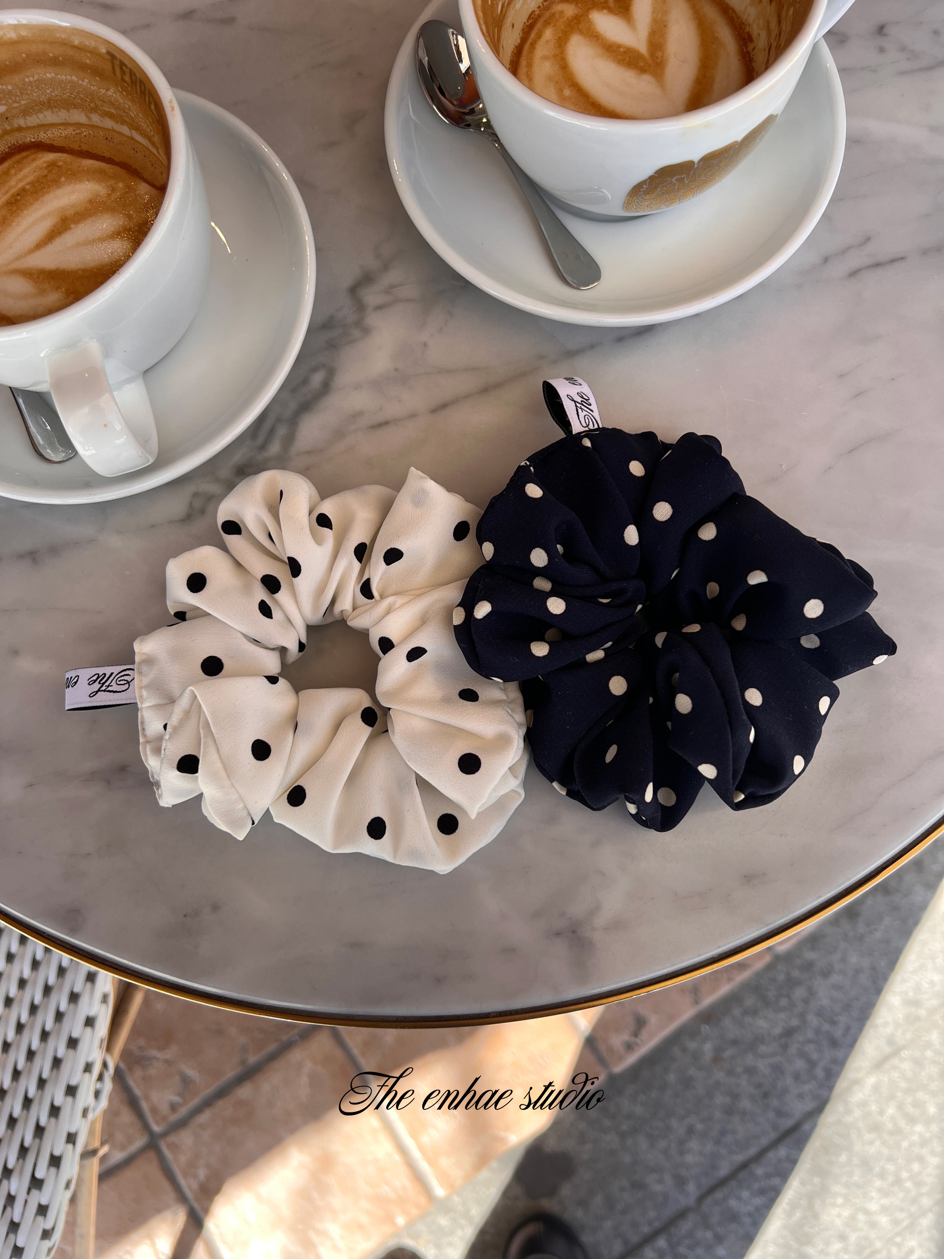 dot scrunchie (2color)