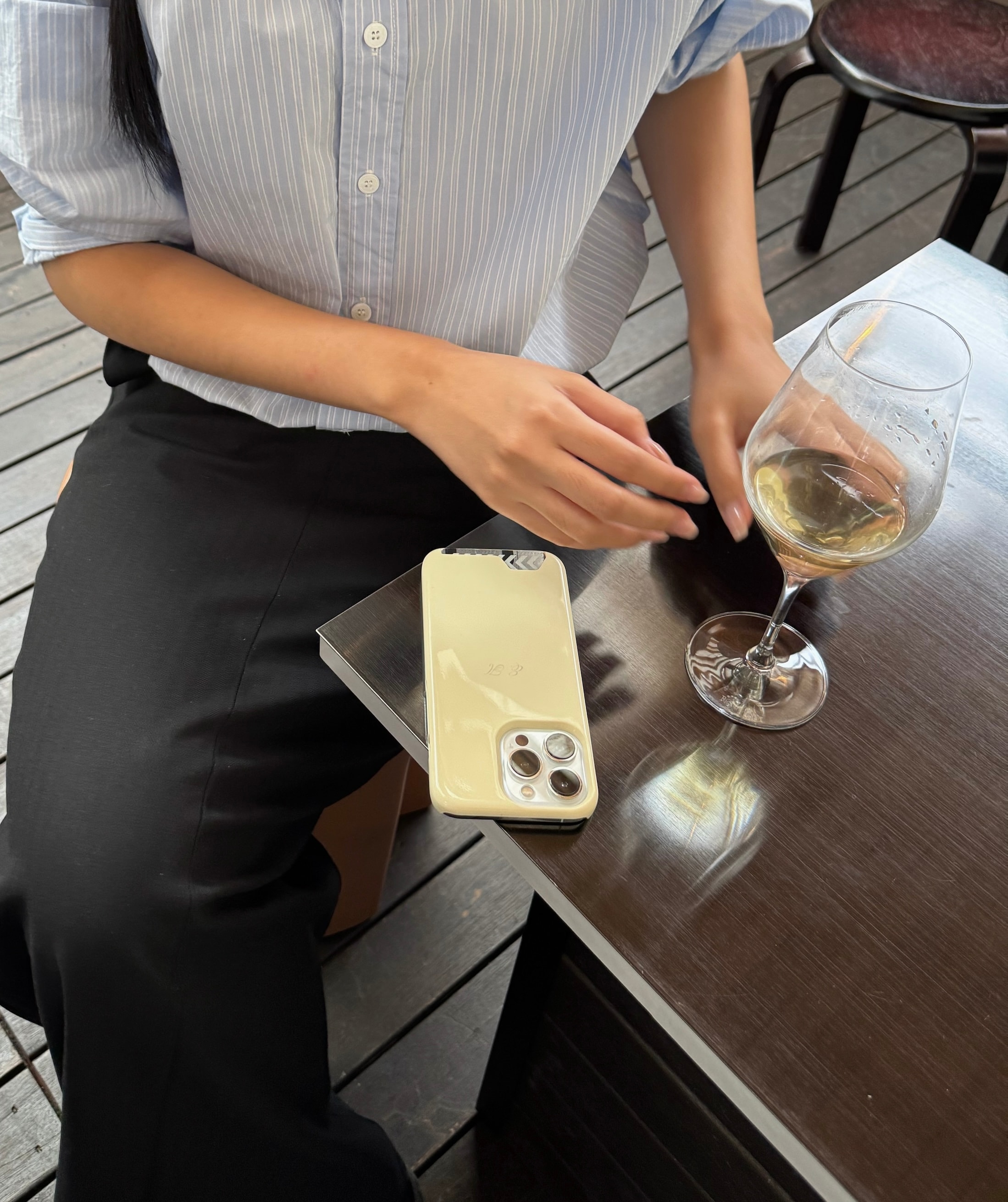 Butter initial custom case - hard/card hard(주문제작)