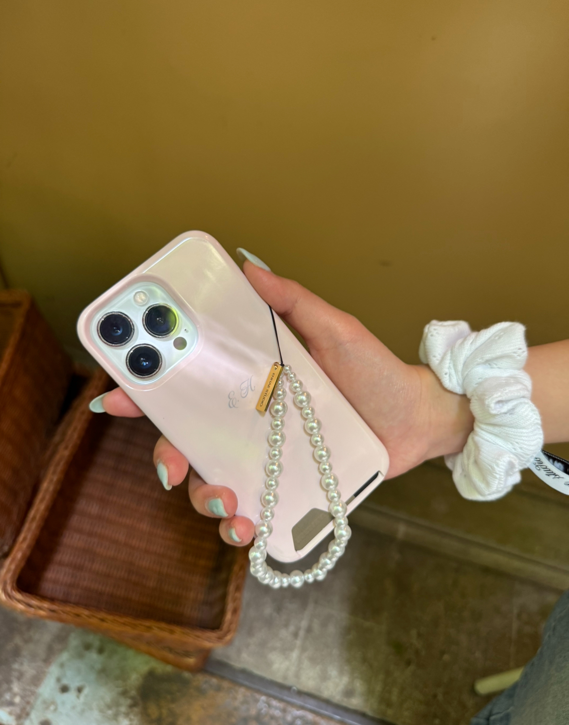 Pearl Phone String (2color)