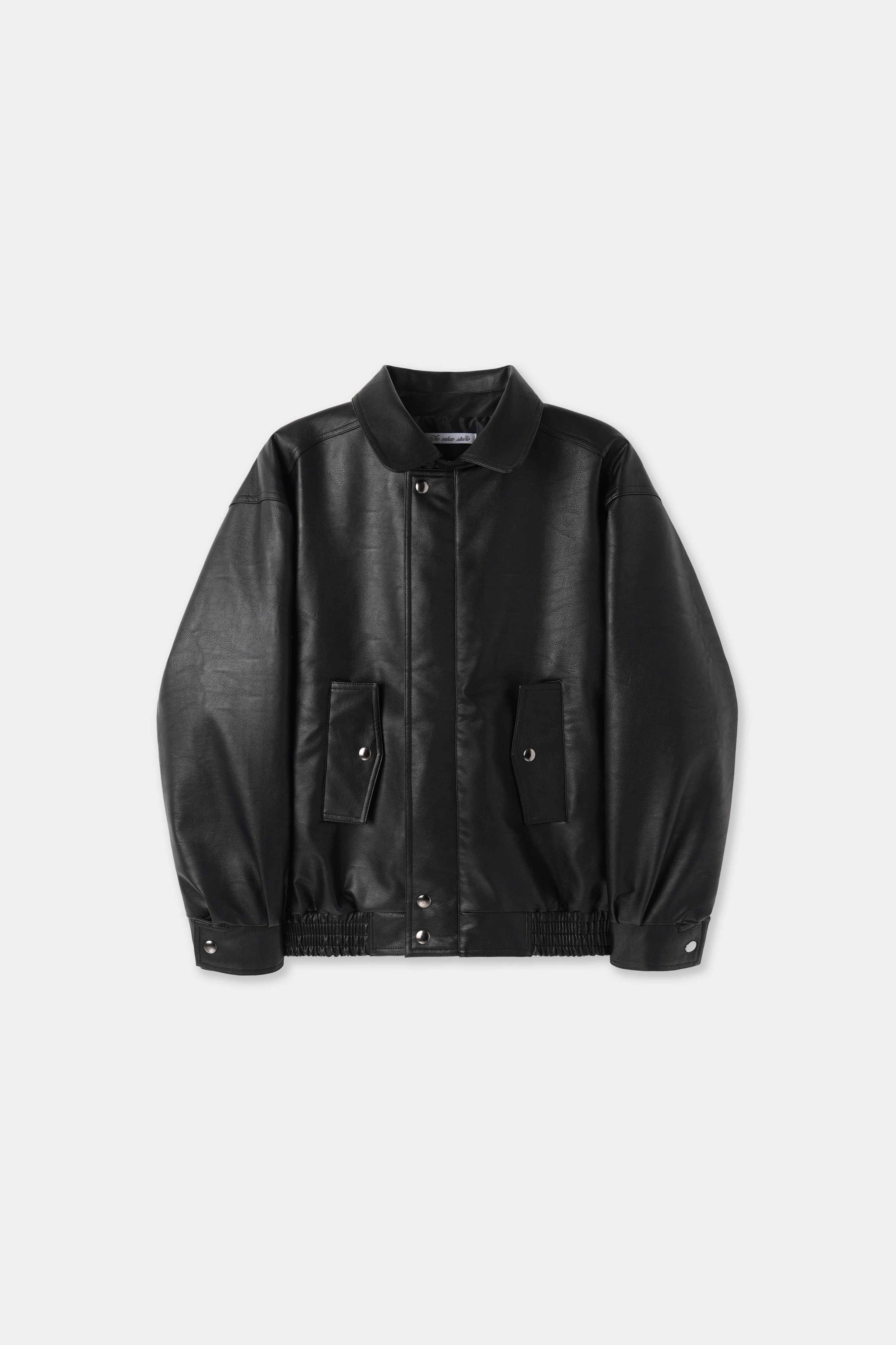 Leather Padded Jacket