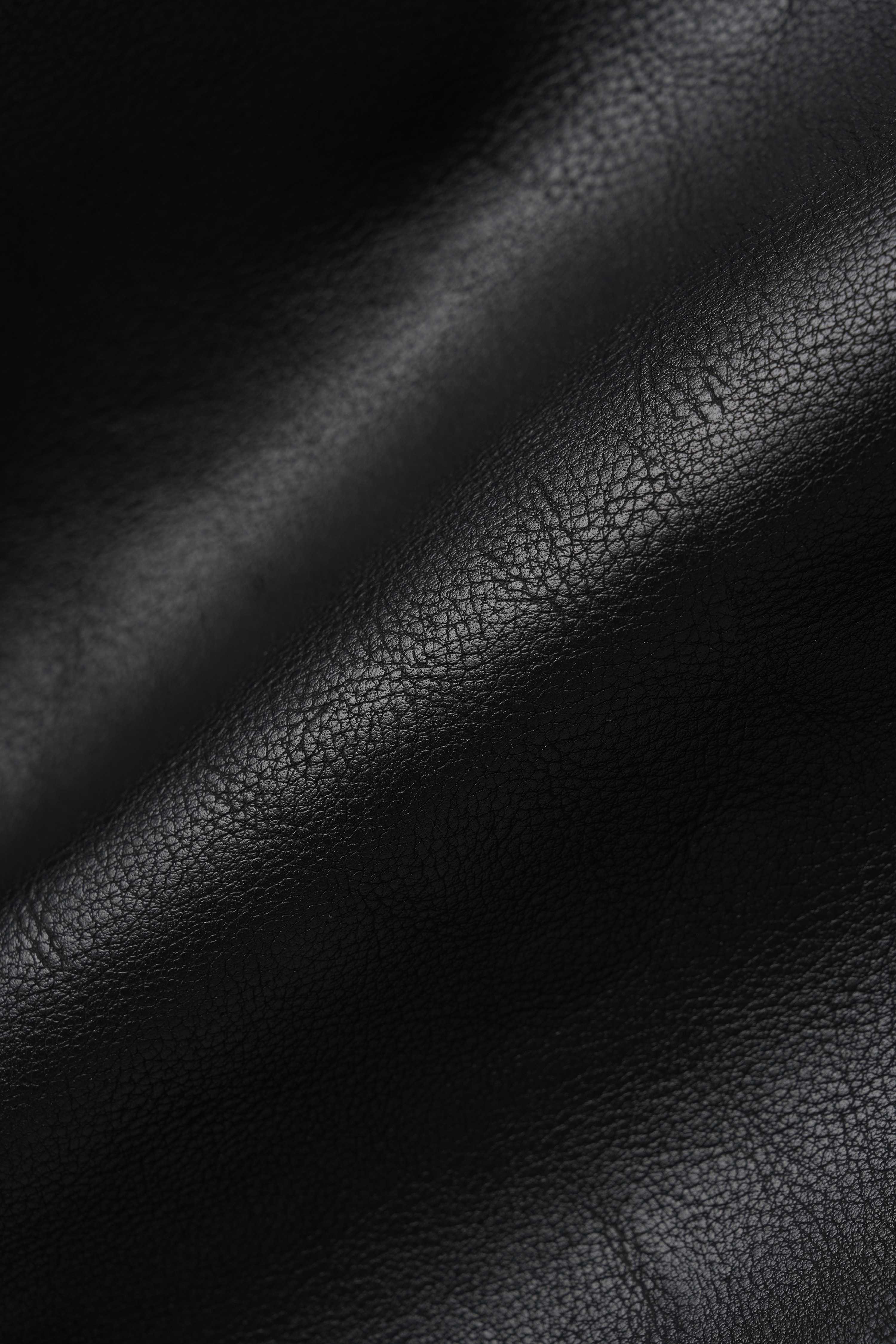 Leather Padded Jacket