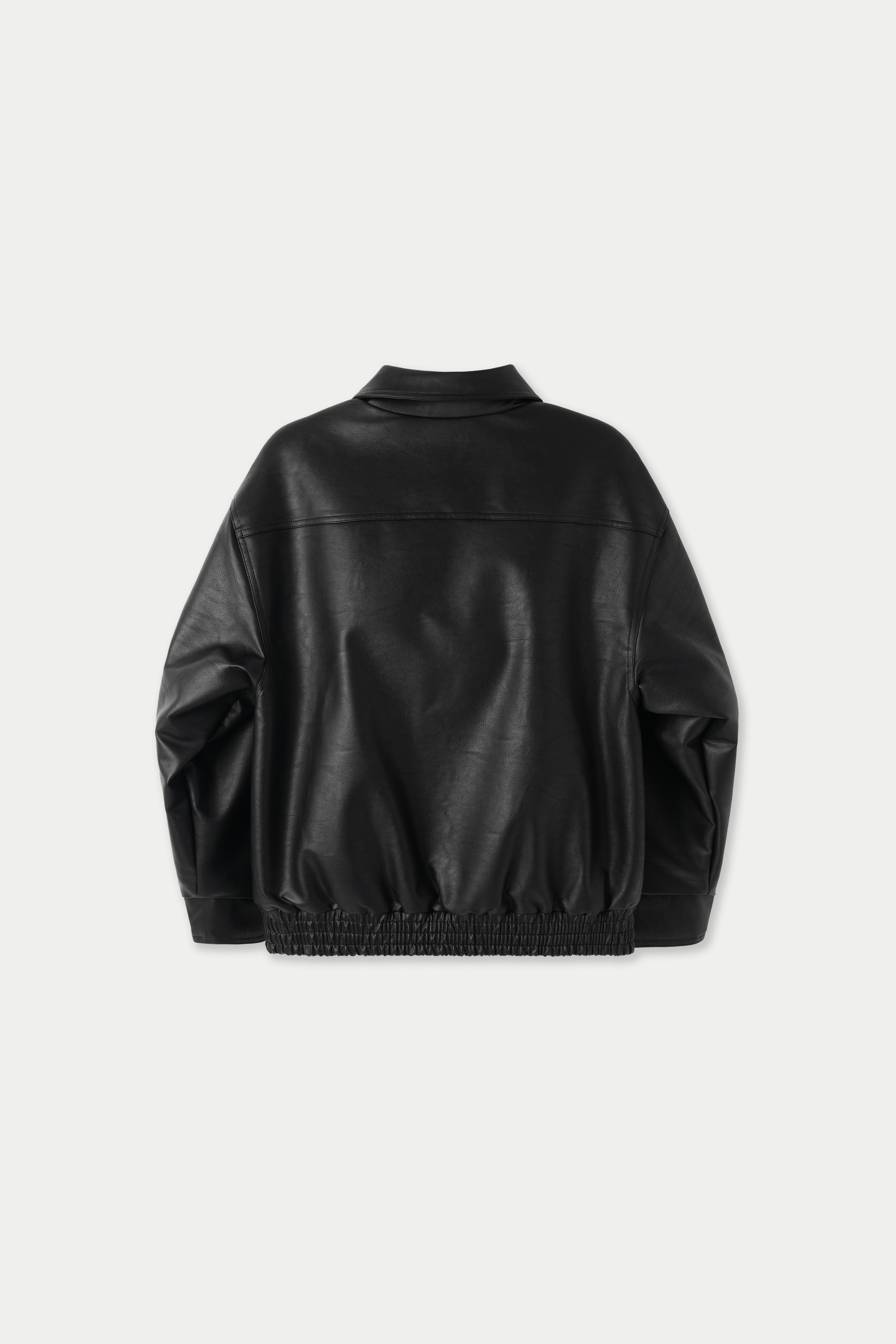 Leather Padded Jacket