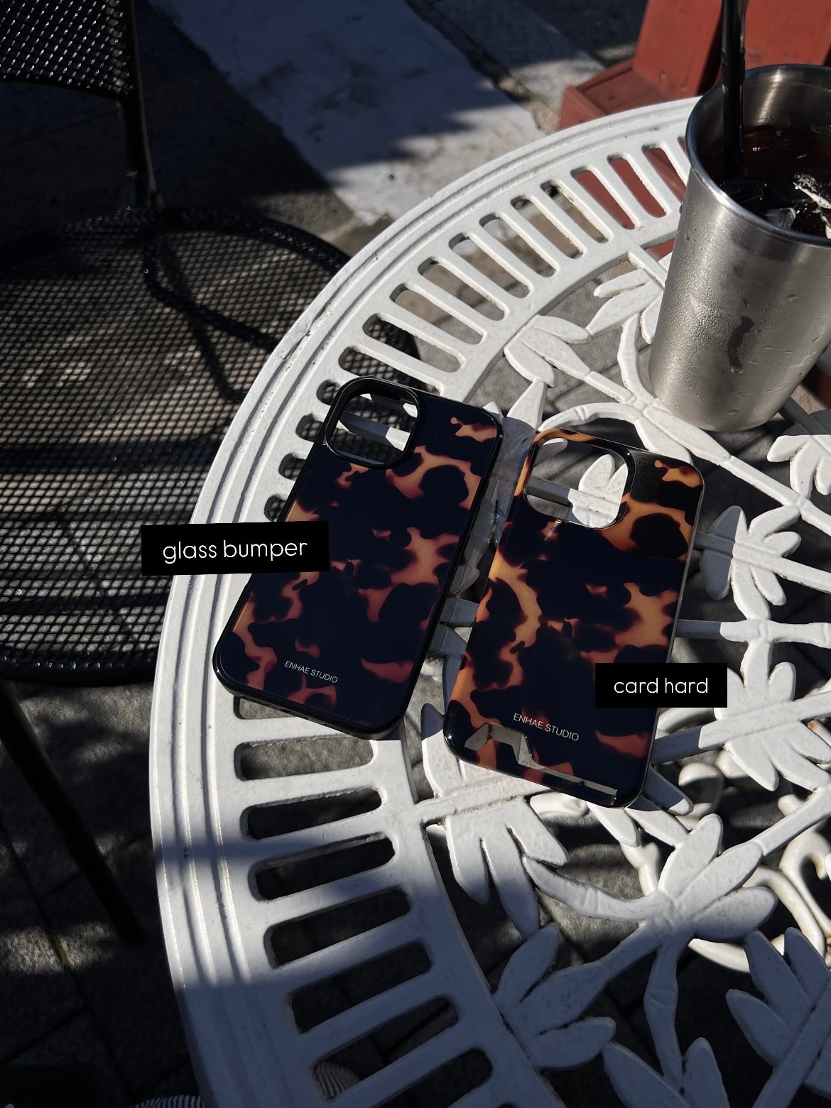 Tortoiseshell case - hard/card hard/glass bumper (주문제작)