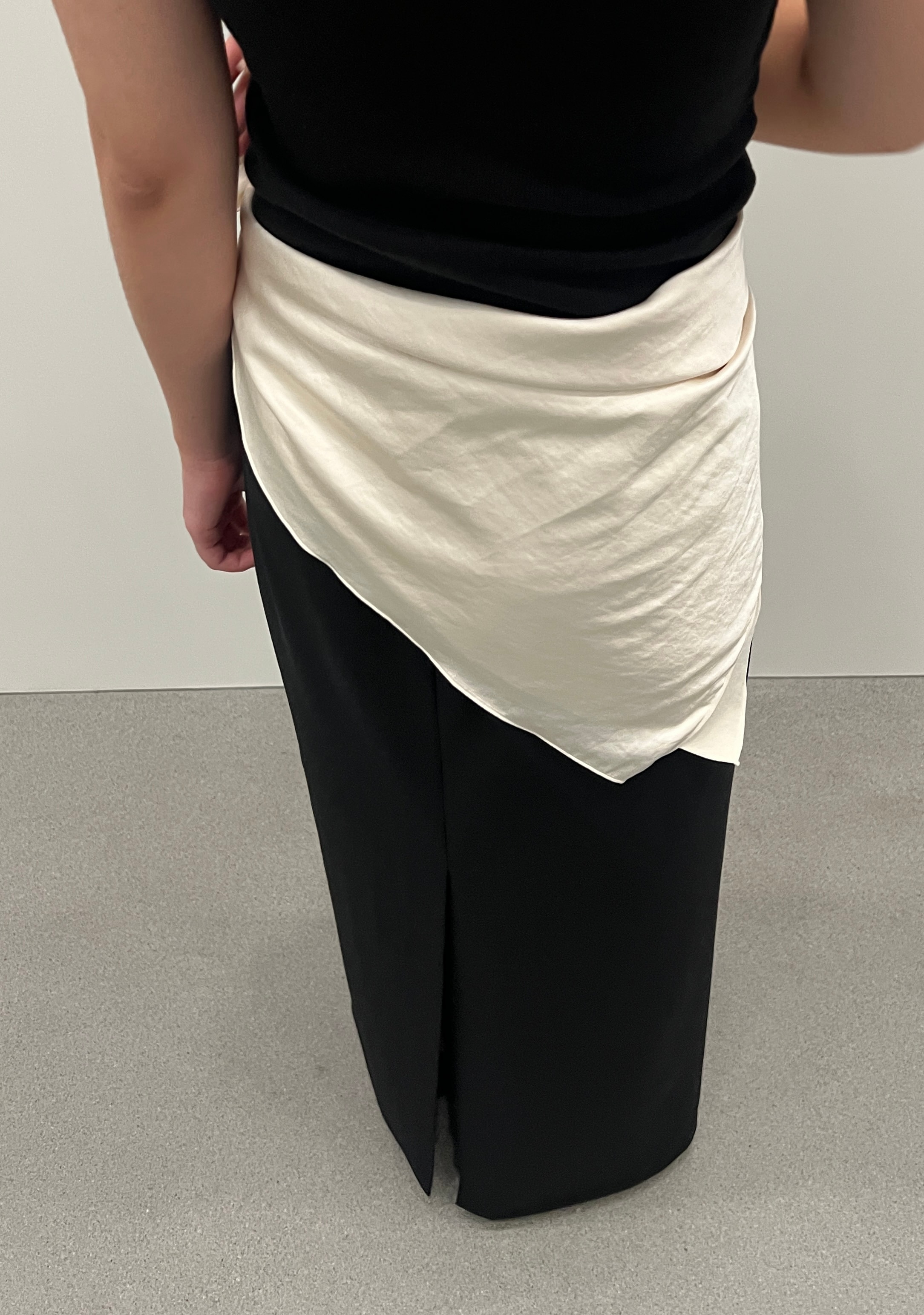 Satin scarf (2color)