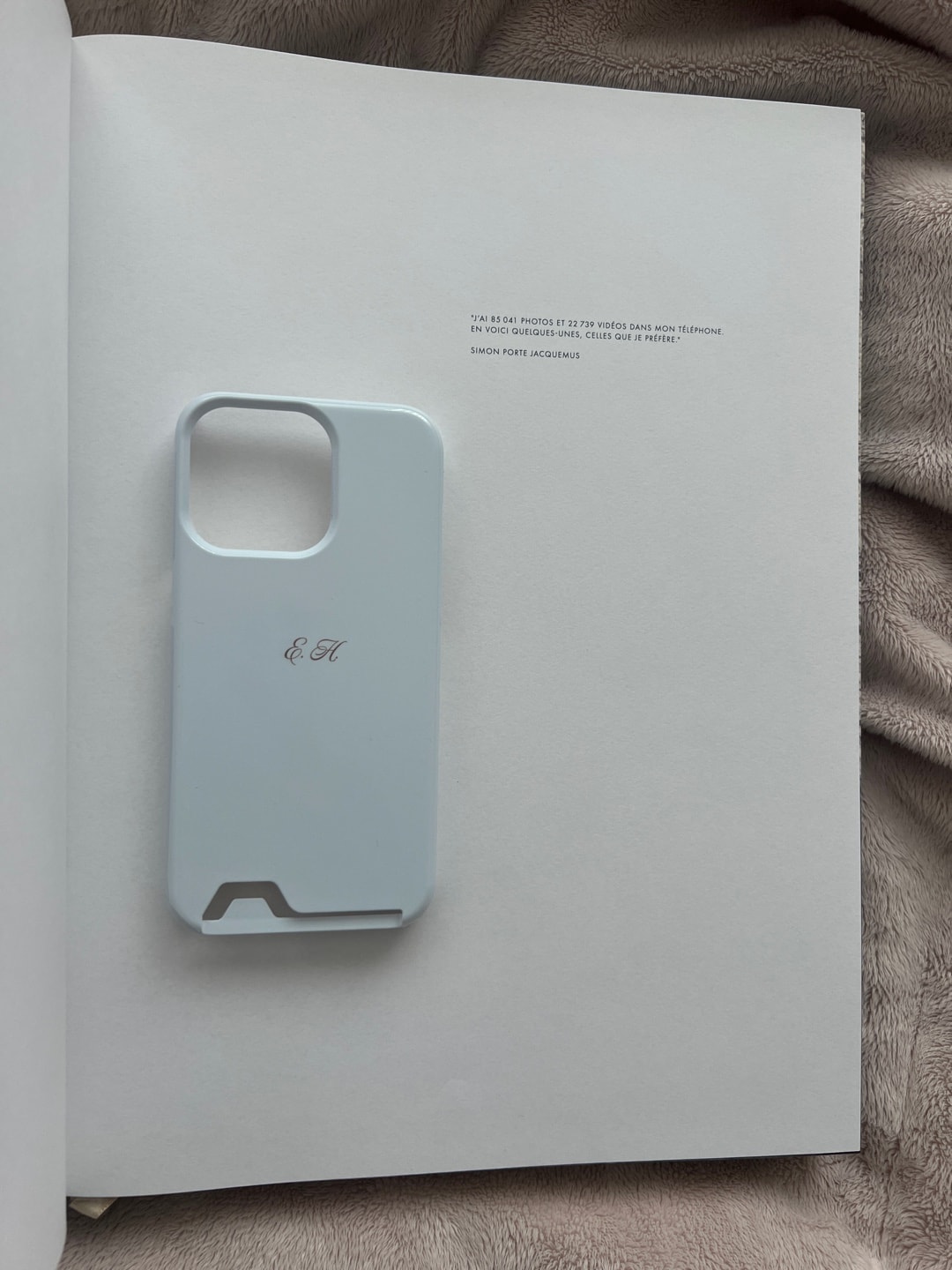 icy blue initial custom case - hard/card hard(주문제작)