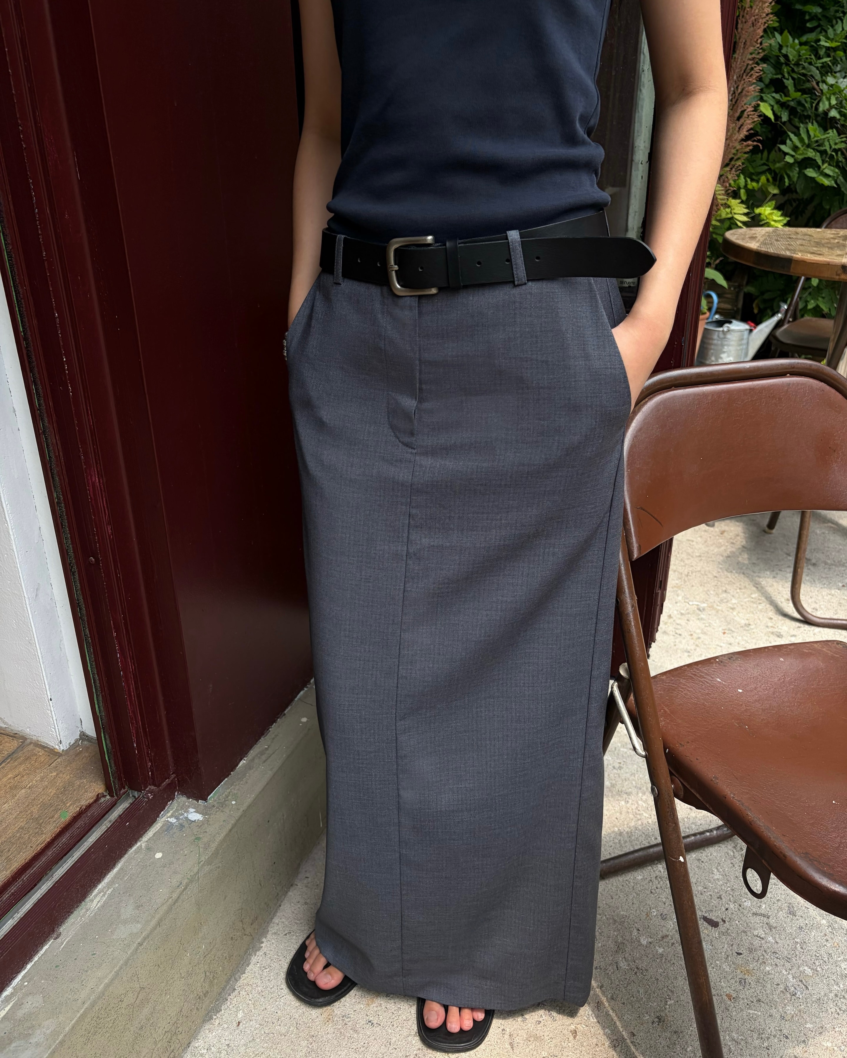 Carolyn Skirt (summer stripe)