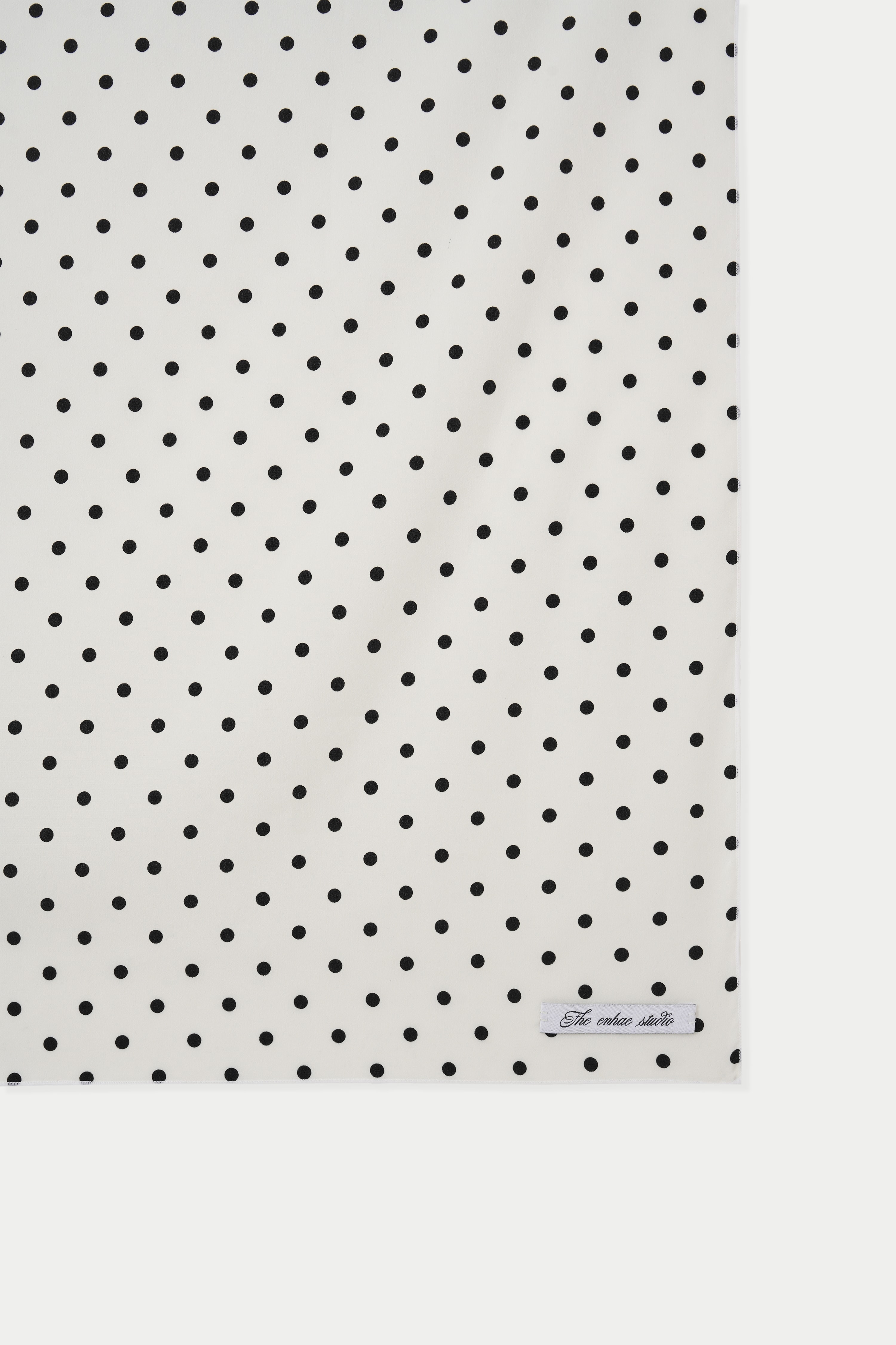 French dot scarf