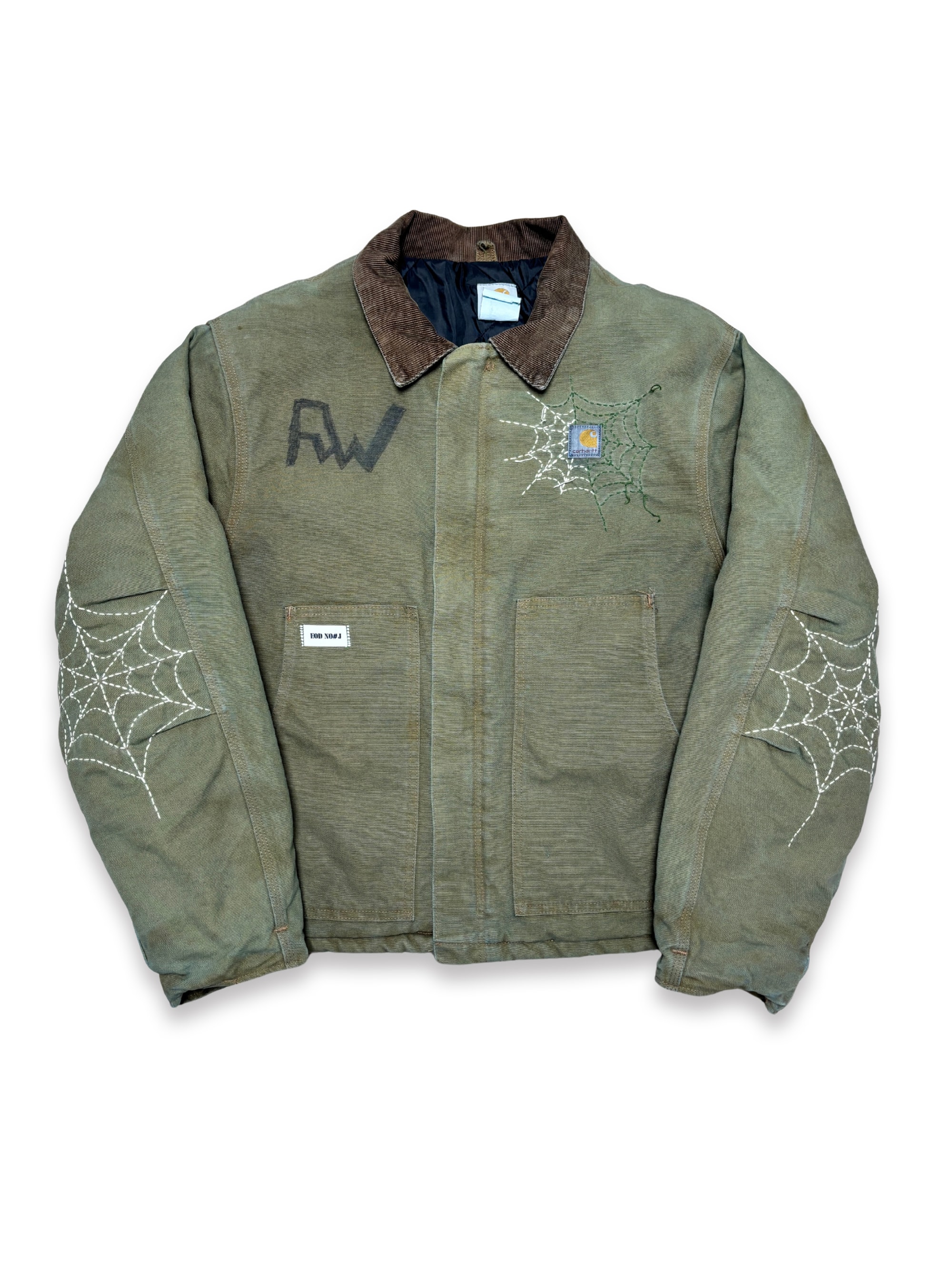 Vtg Carhartt Boro Sashiko Jacket . 001