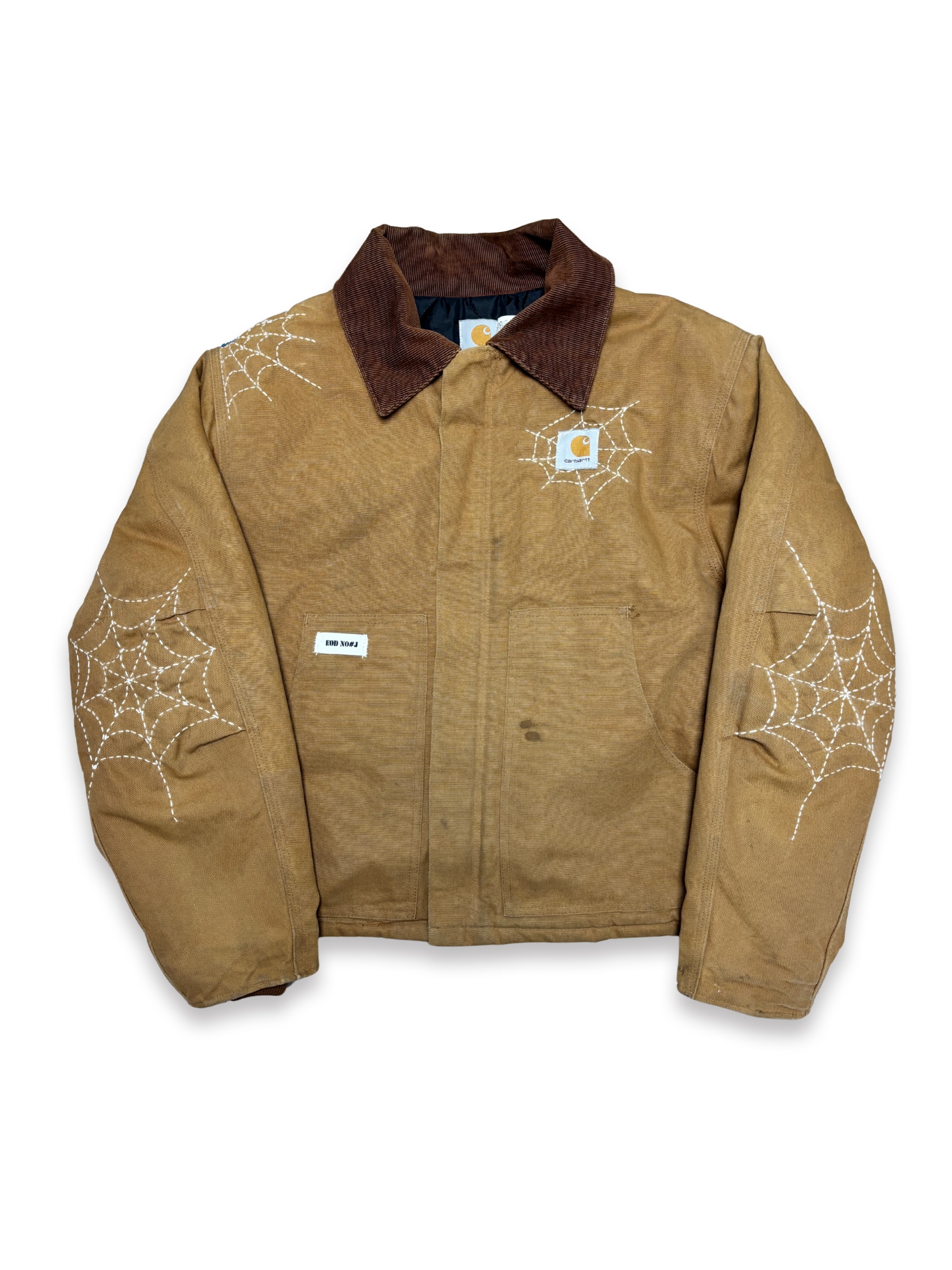 Vtg Carhartt Boro Sashiko Jacket . 002