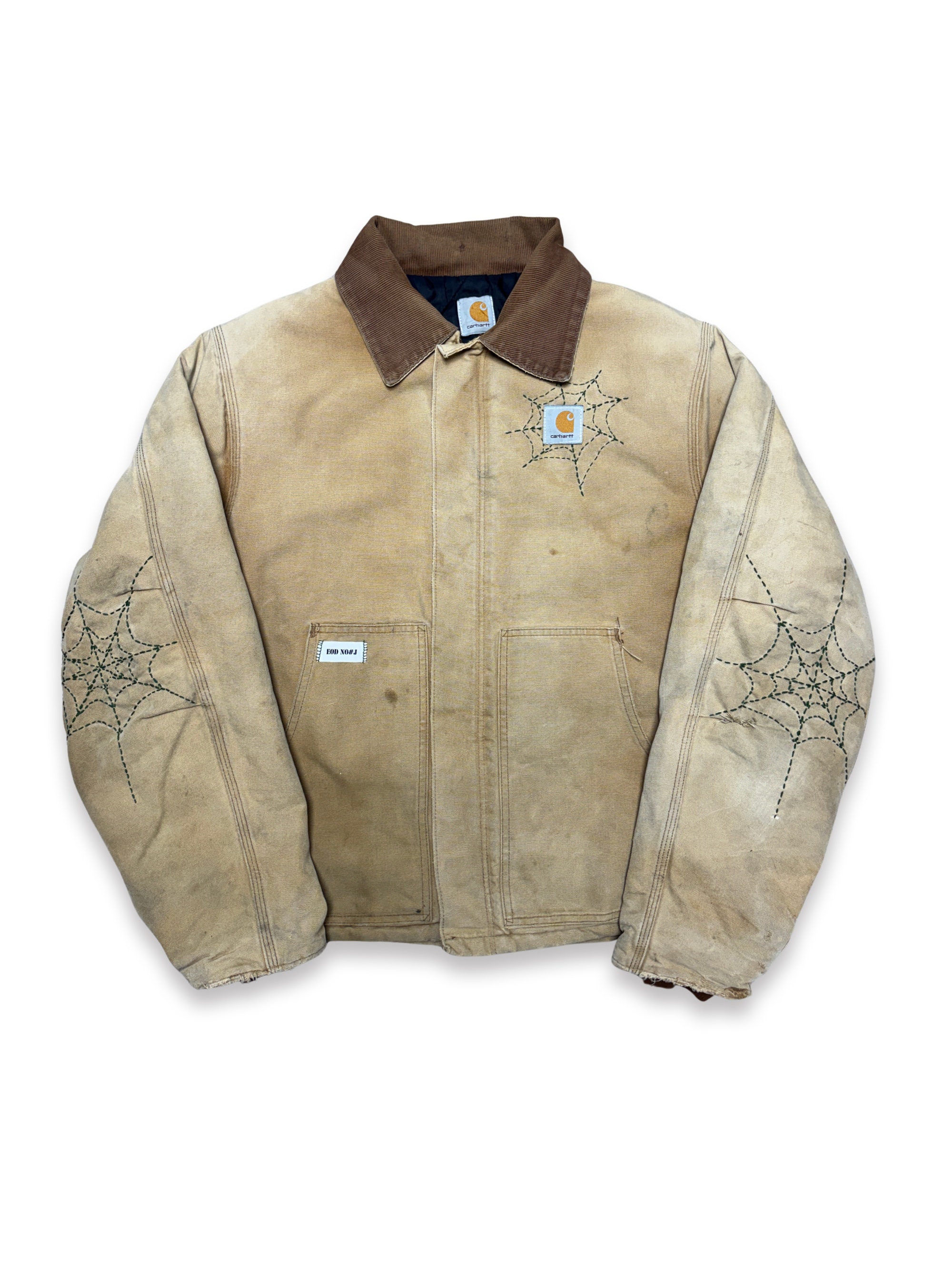 Vtg Carhartt Boro Sashiko Jacket . 003