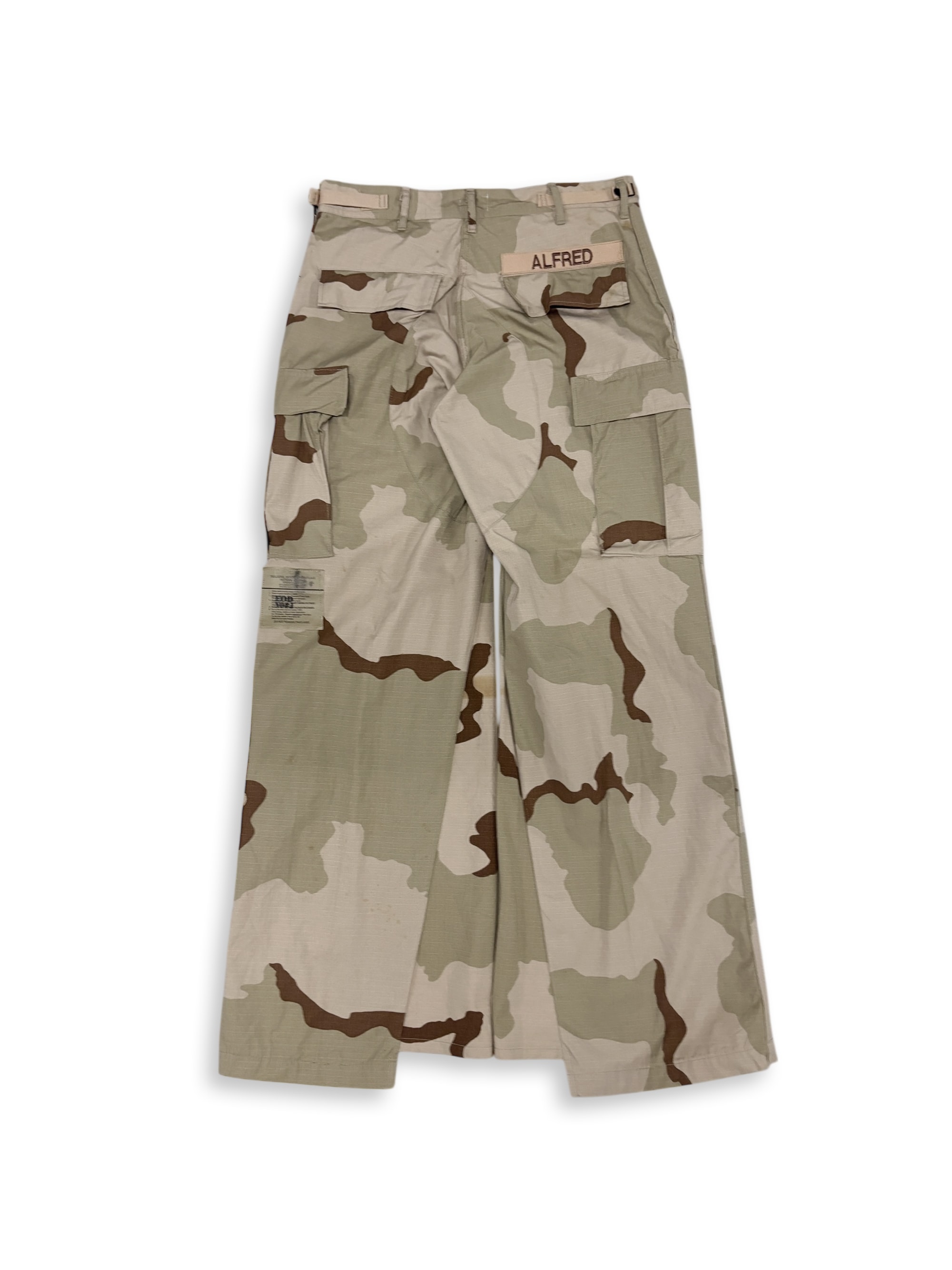 Desert Camo BDU Wide Flare Pants
