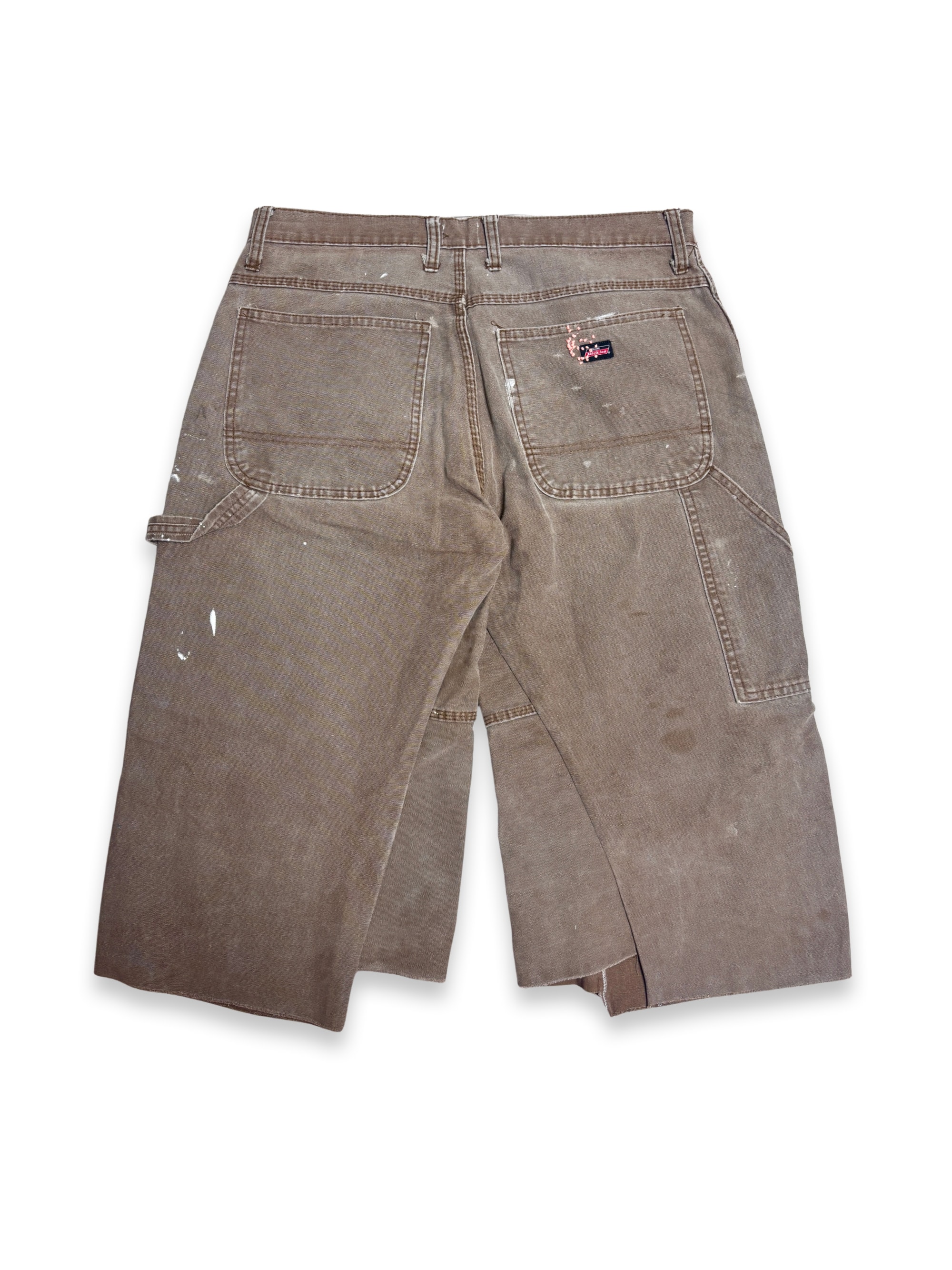 Vtg Dickies Sashiko Distressed Shorts . 006