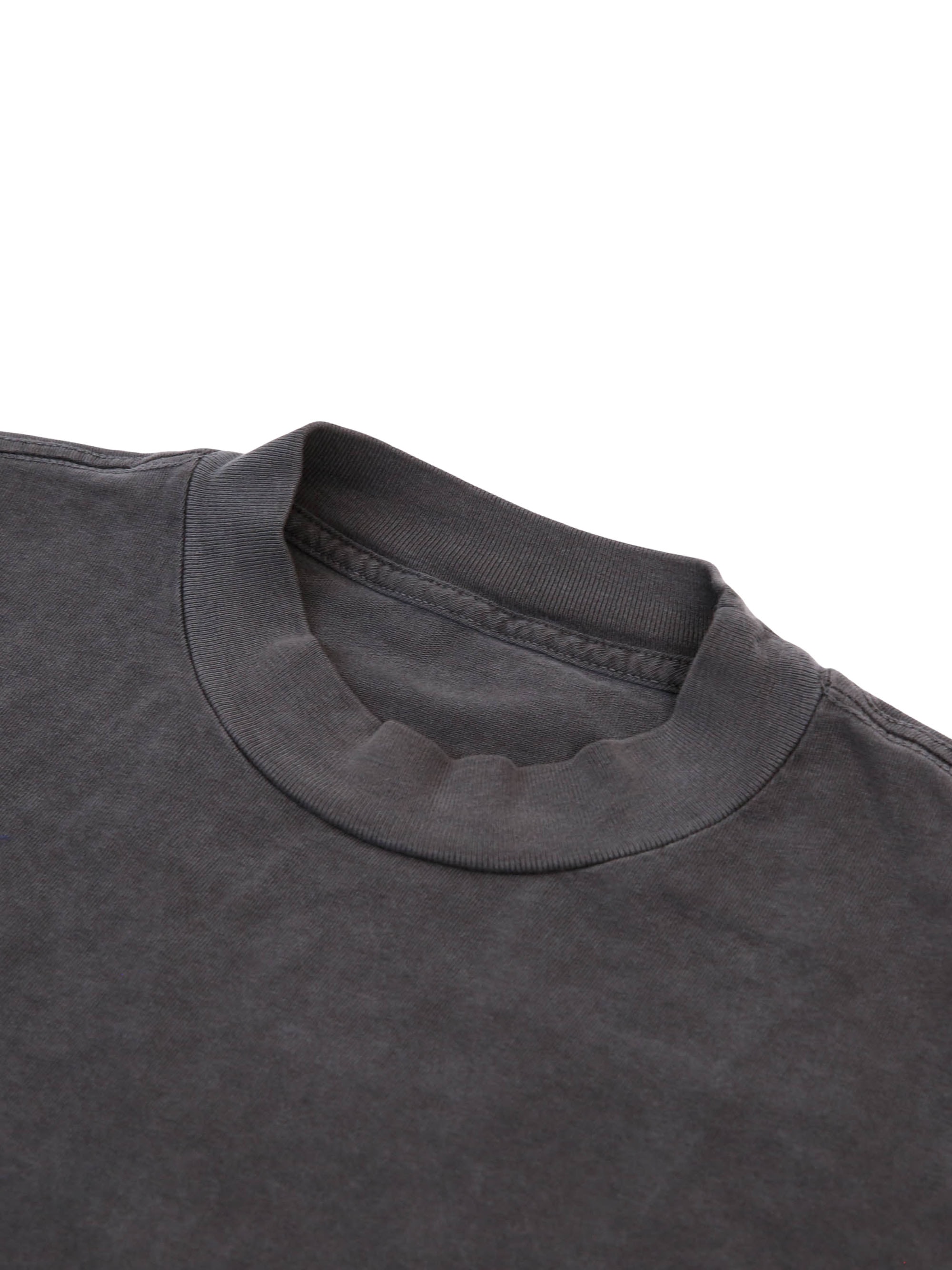 Washed Heavy Cropped Tee (White)