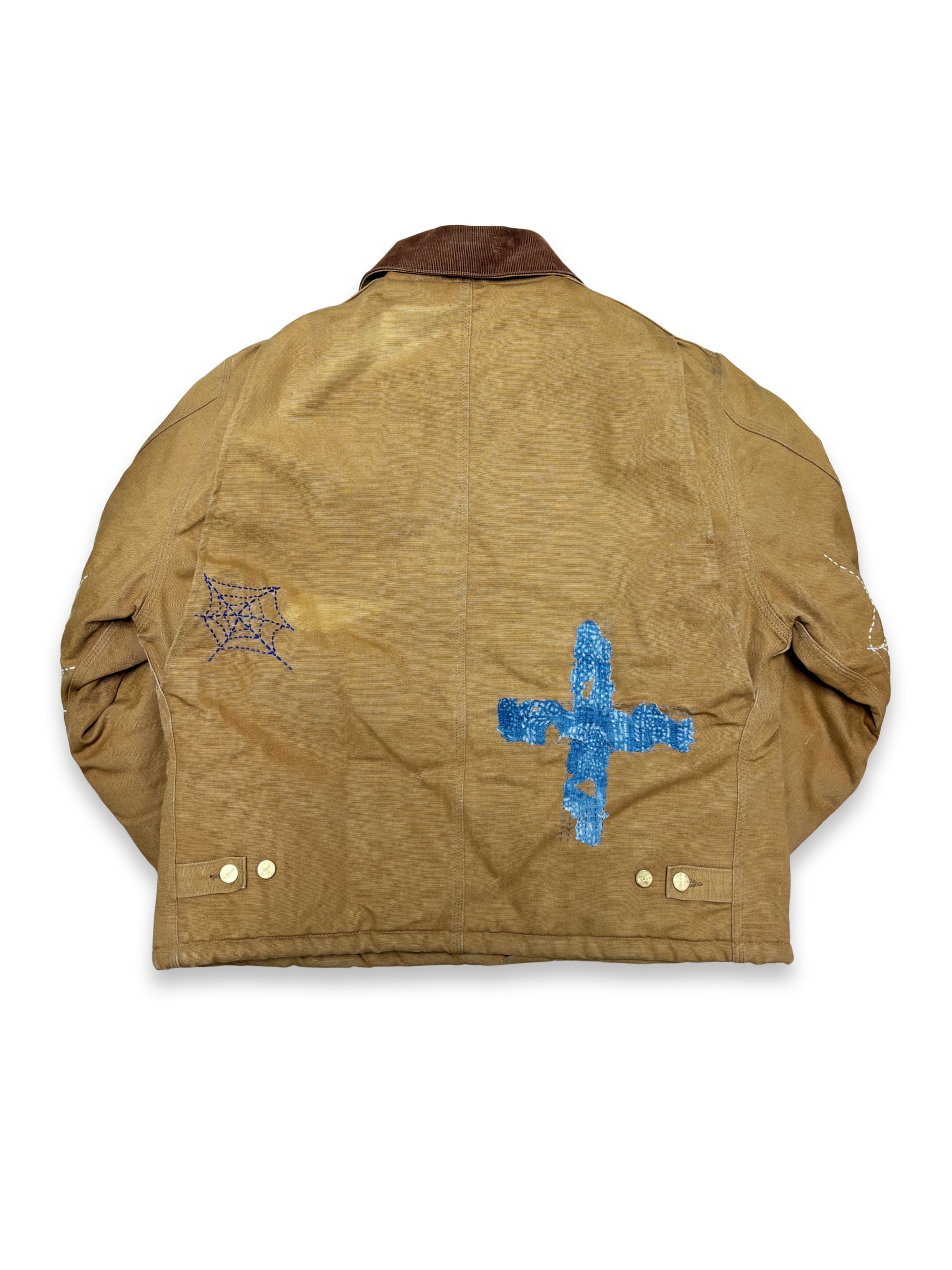 Vtg Carhartt Boro Sashiko Jacket . 002