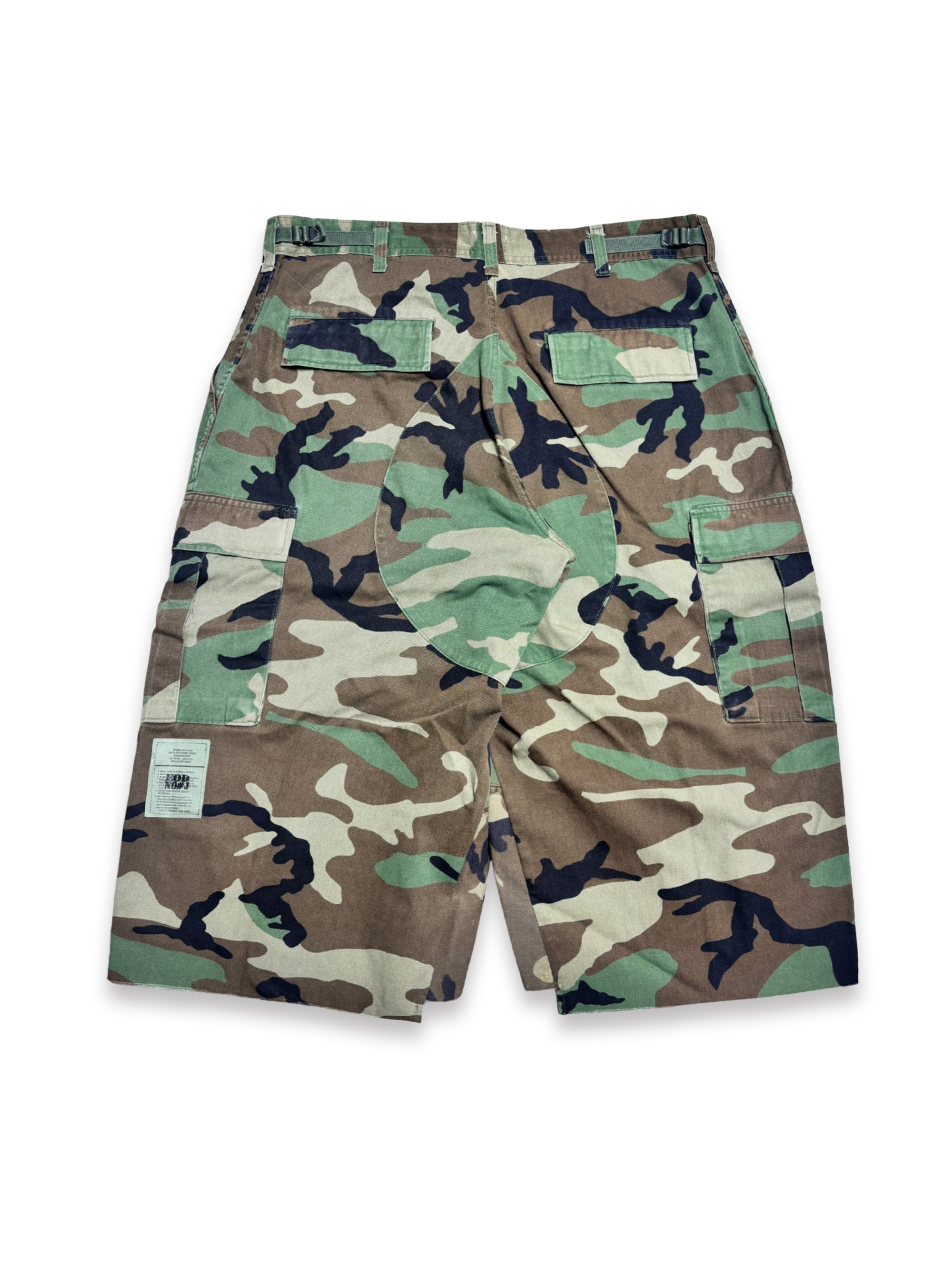BDU Distressed Boro Sashiko Bermuda (L) _ 003