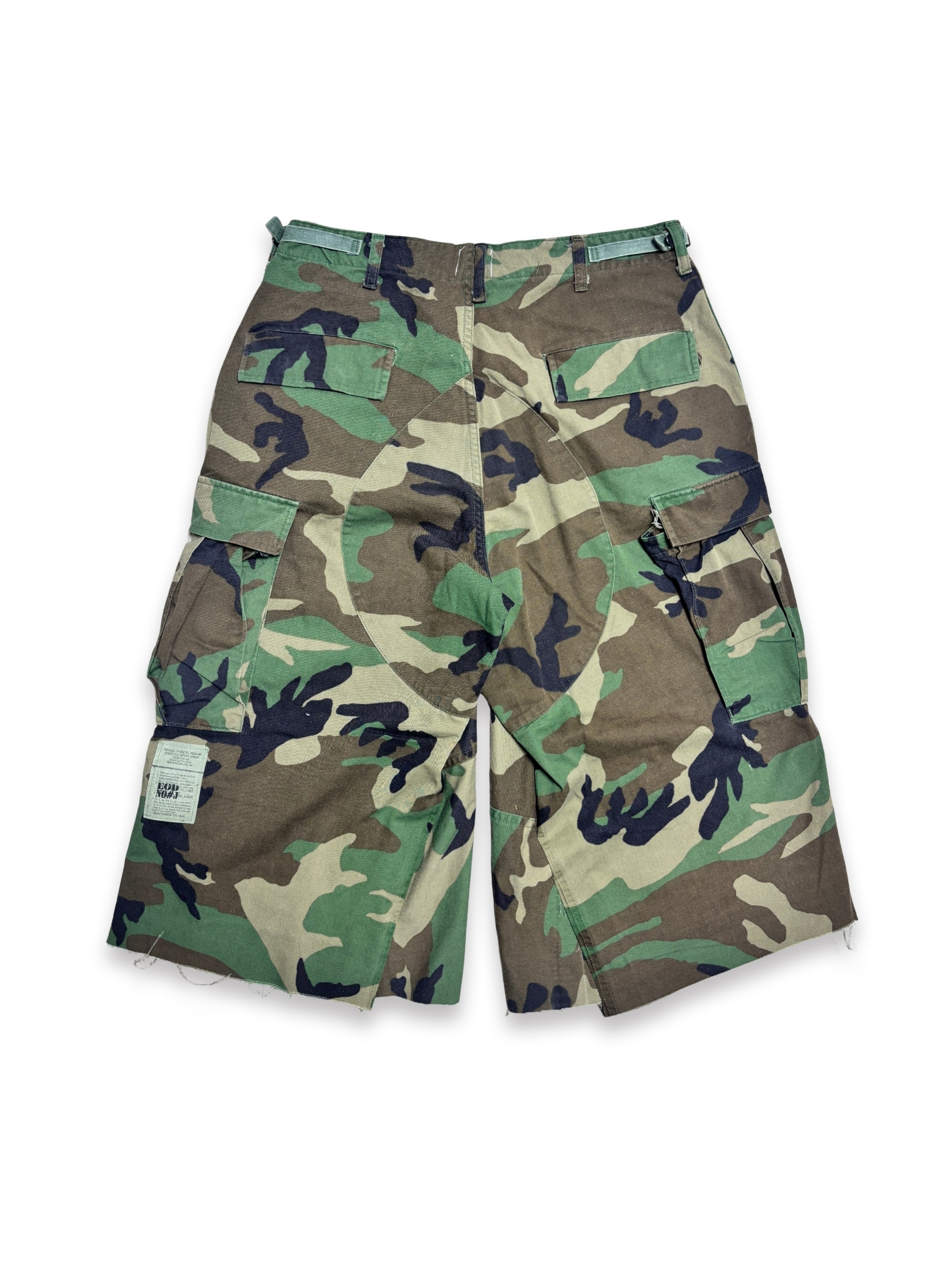 BDU Distressed Boro Sashiko Bermuda (M) _ 004