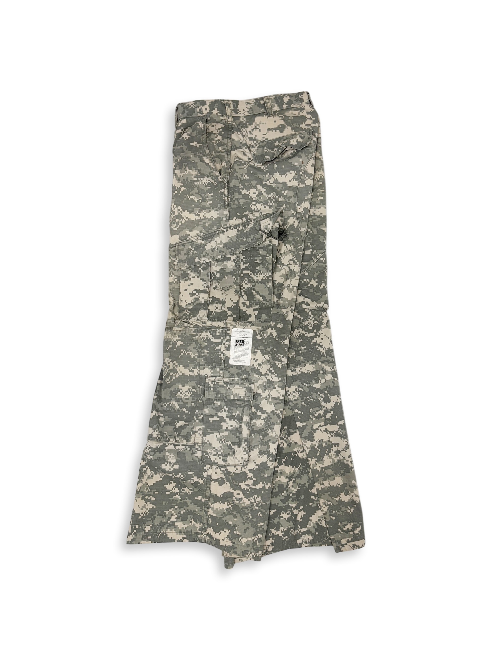 ACU Camo BDU Wide Flare Pants