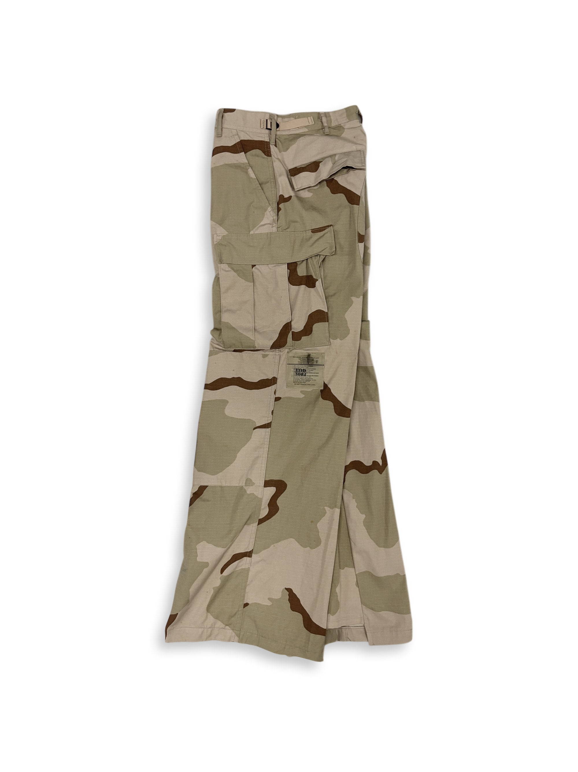 Desert Camo BDU Wide Flare Pants