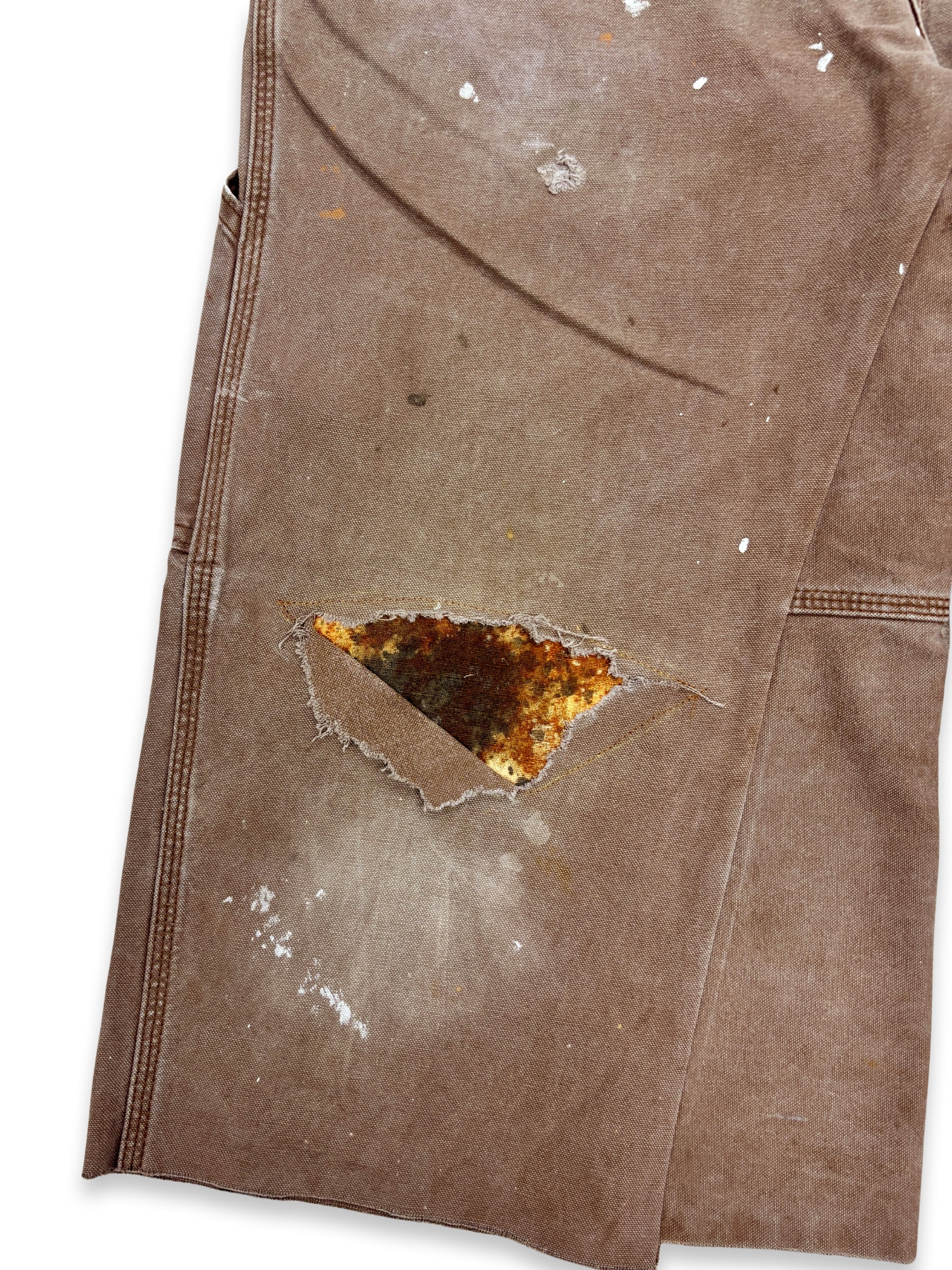 Vtg Dickies Sashiko Distressed Shorts . 002