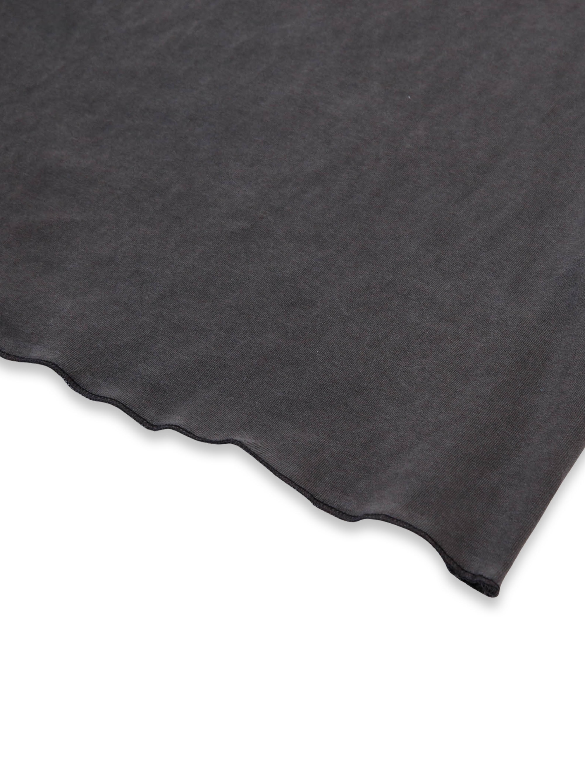 Washed Heavy Cropped Tee (White)