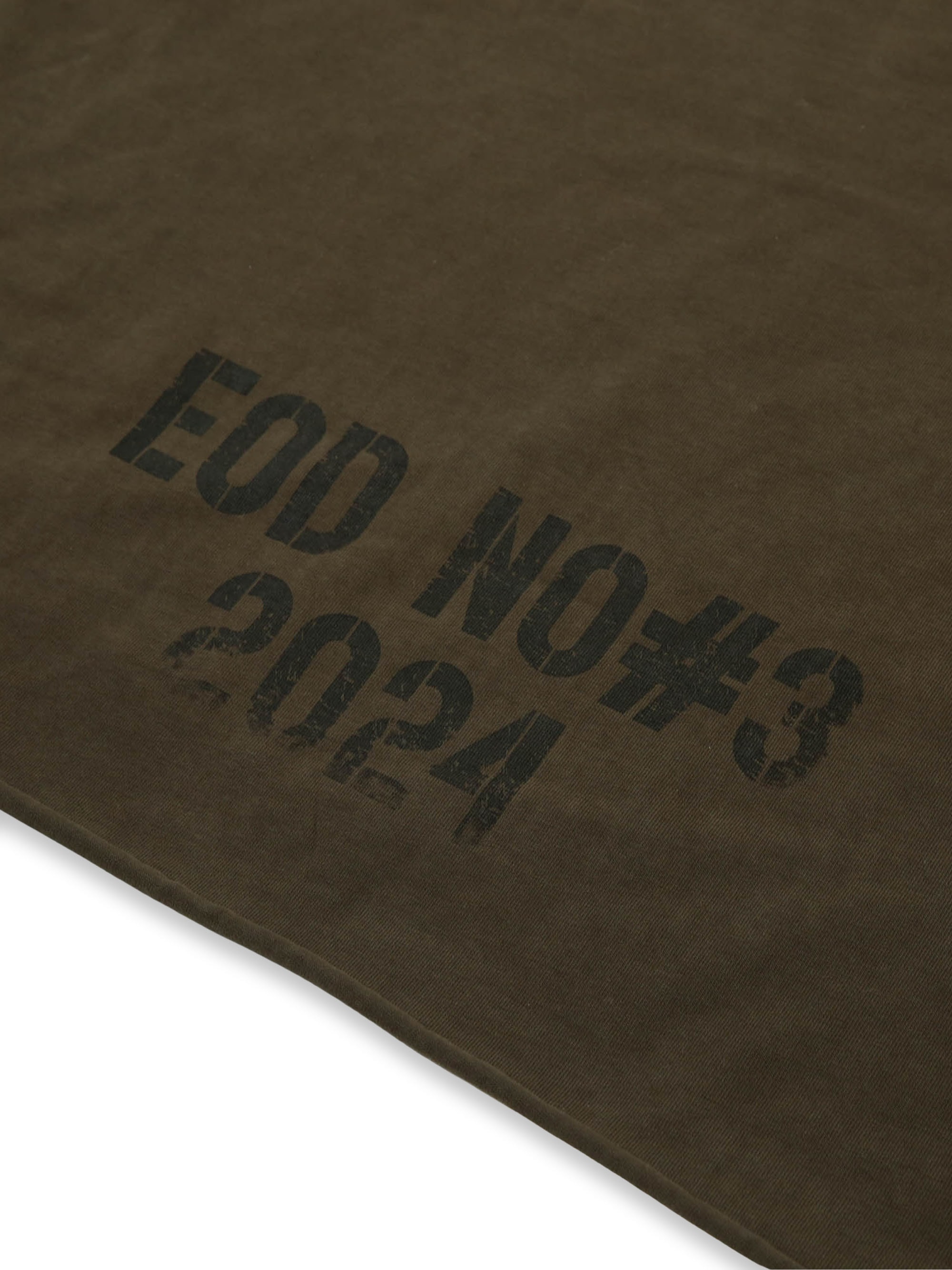 Oversized Heavy rib Tee (Military Green)