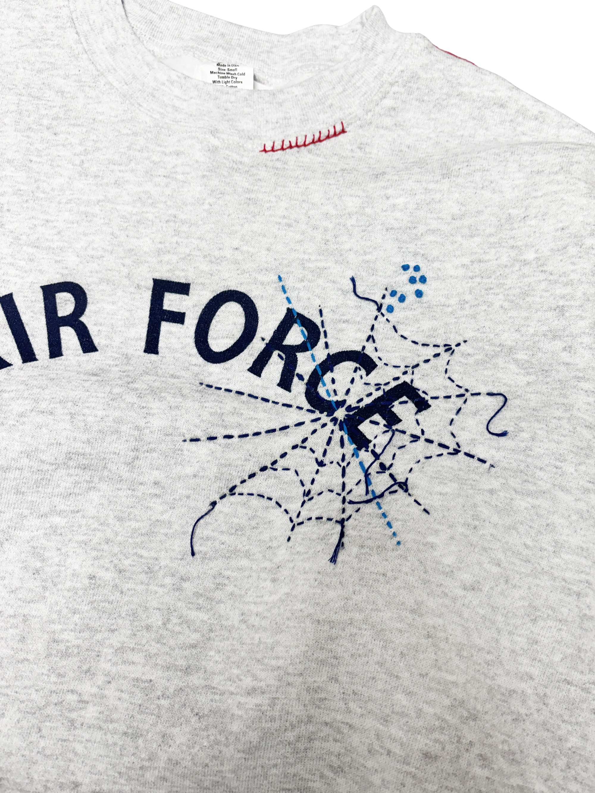 Vtg US Air force crew Sashiko .002