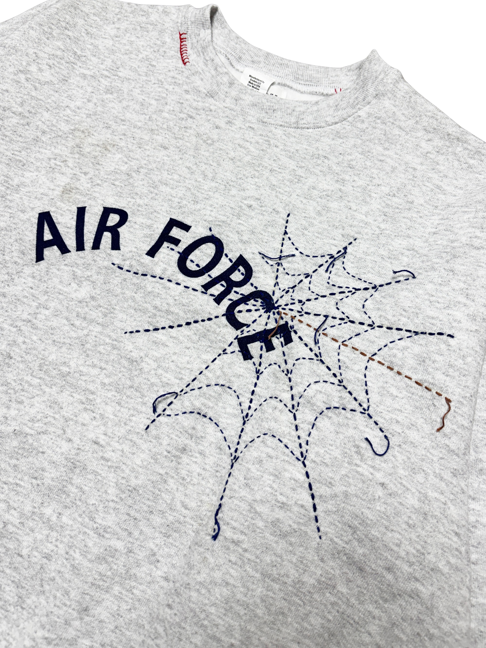 Vtg US Air force crew Sashiko .005