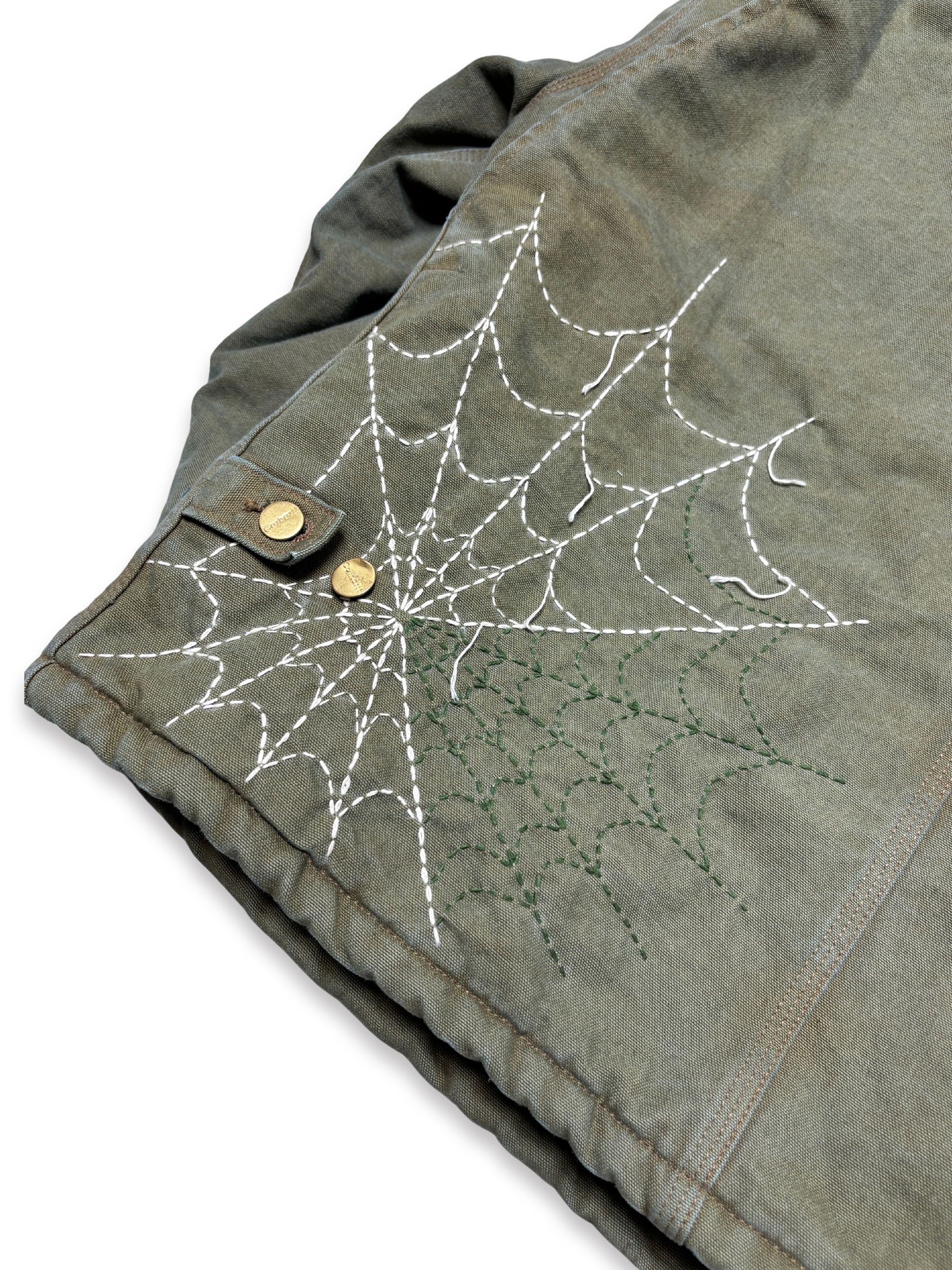 Vtg Carhartt Boro Sashiko Jacket . 001