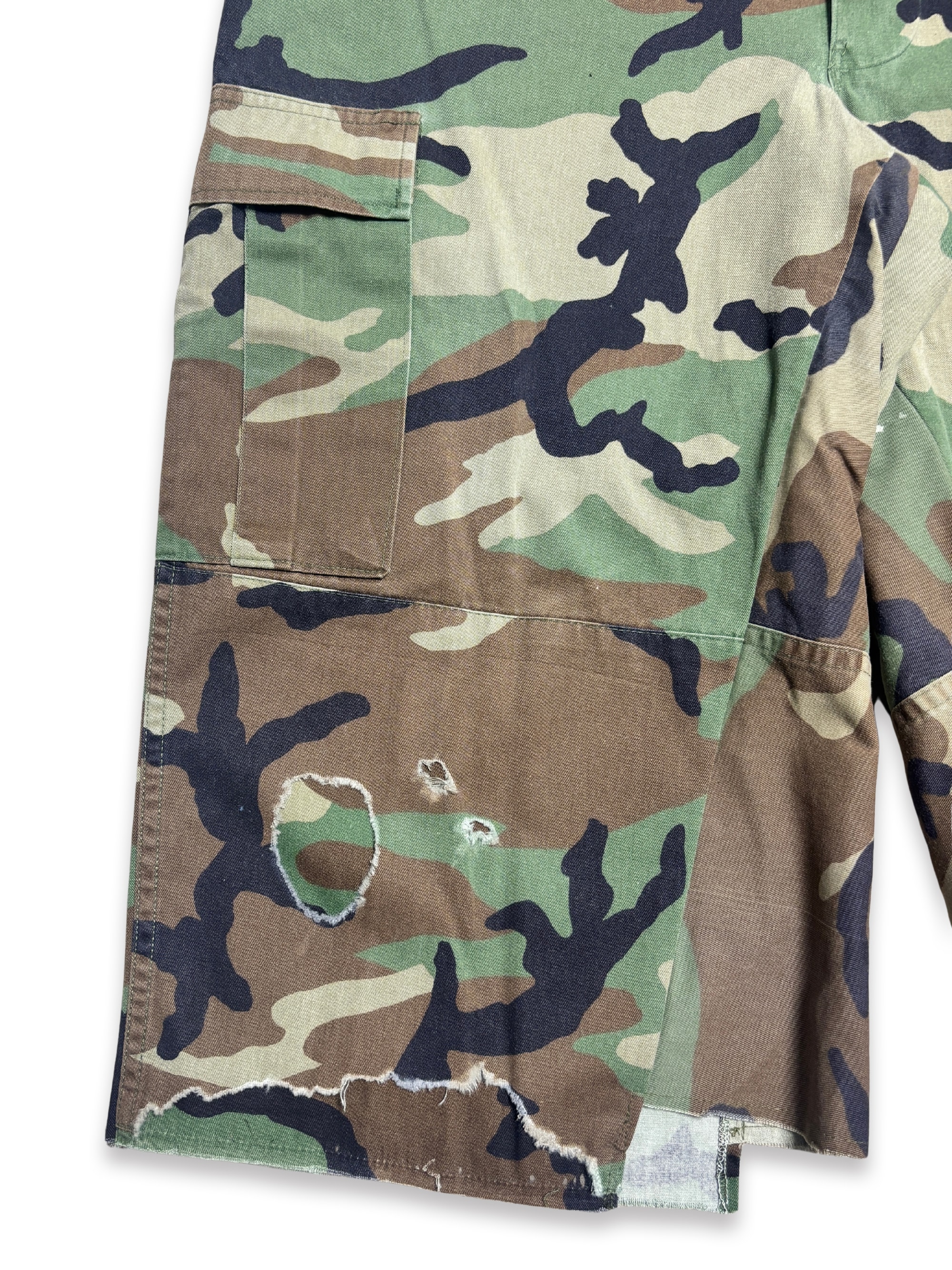 BDU Distressed Boro Sashiko Bermuda (L) _ 003