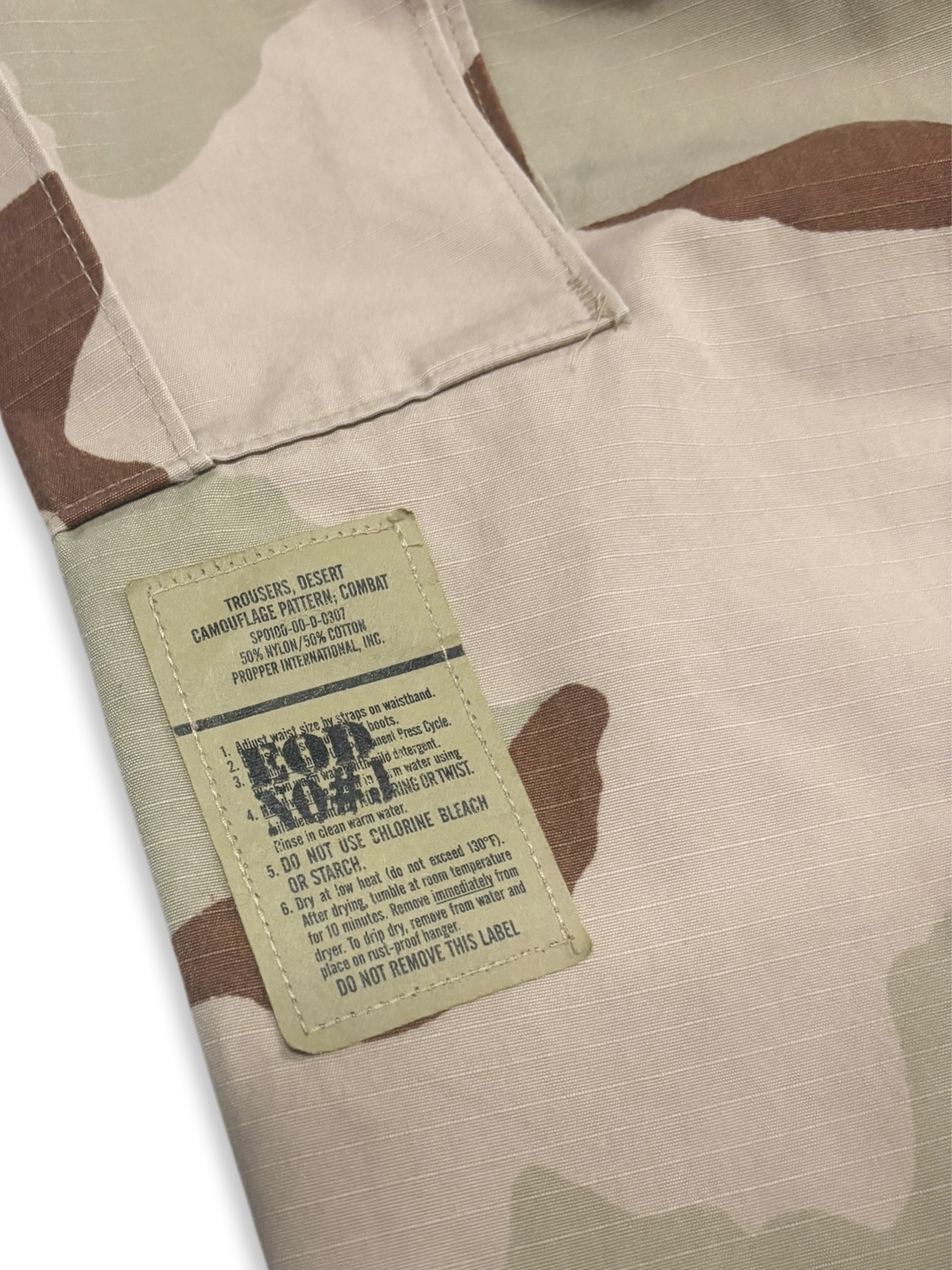 Desert Camo BDU Wide Flare Pants